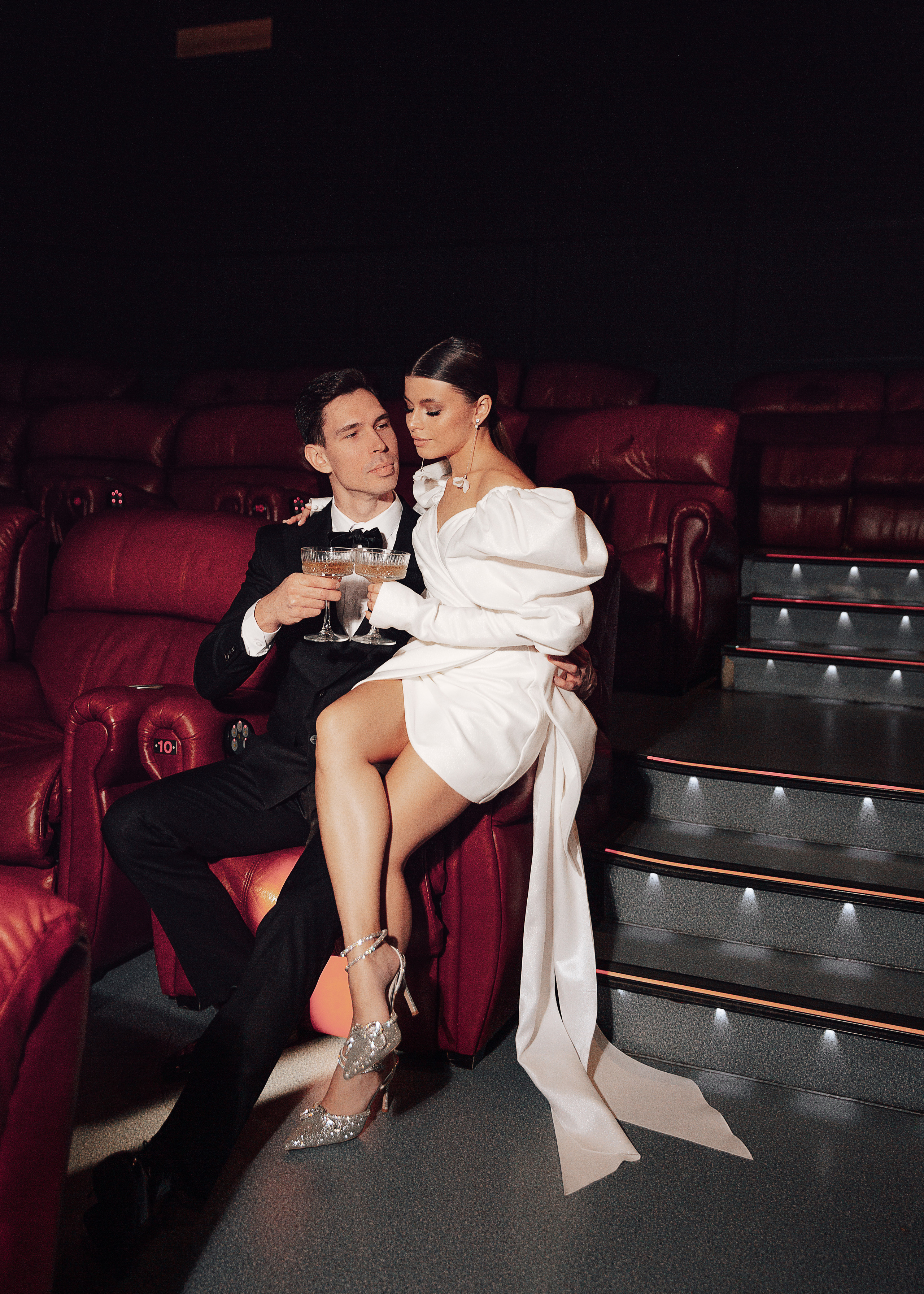 Свадебная фотосессия в кинотеатре. Фотограф в Нижнем Новгороде Нестерова Кристина