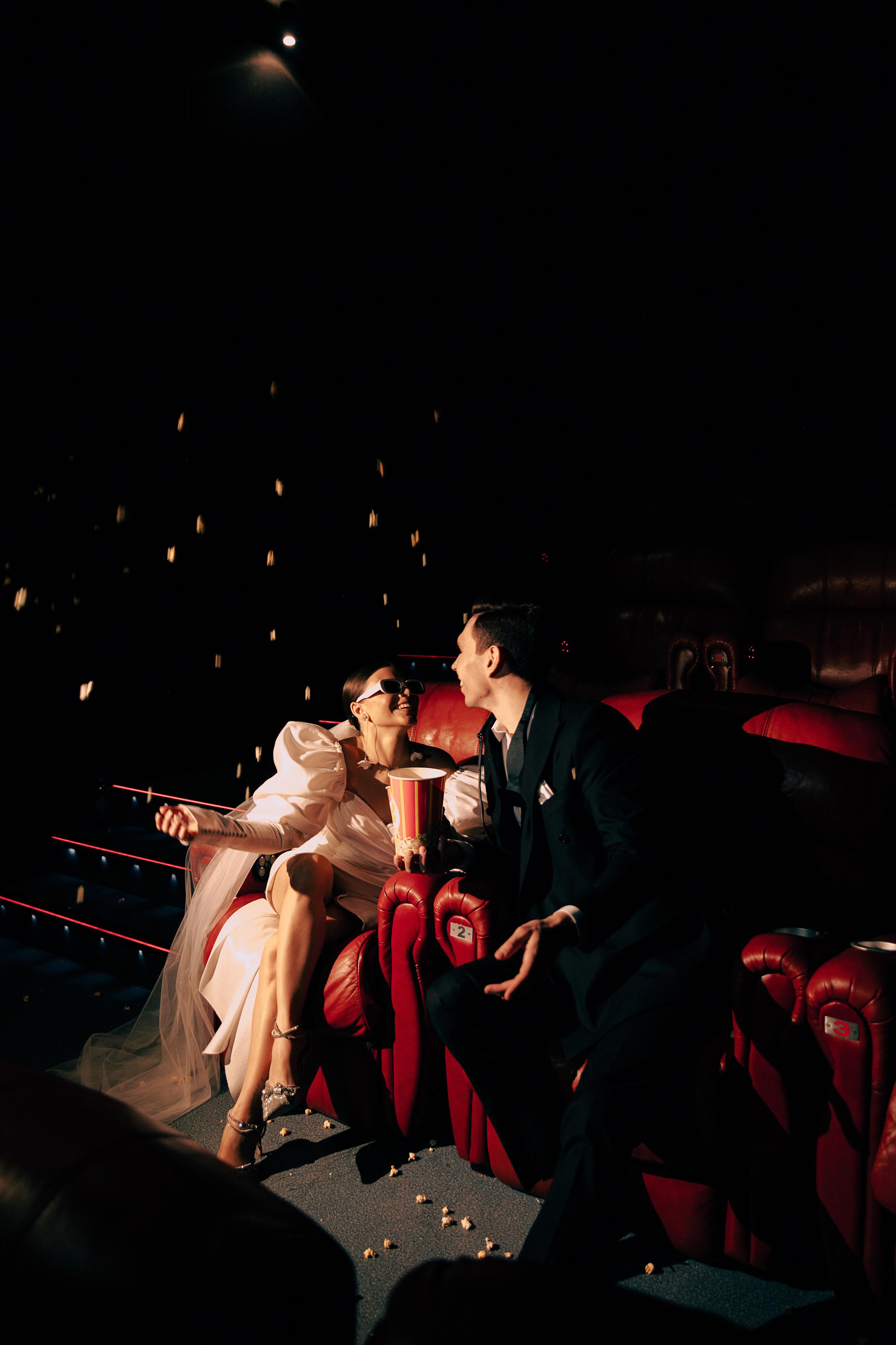 Свадебная фотосессия в кинотеатре. Фотограф в Нижнем Новгороде Нестерова Кристина