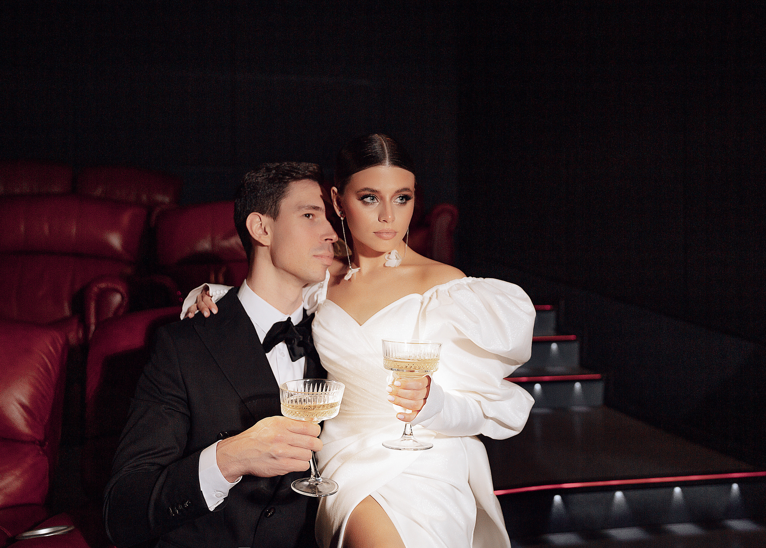 Свадебная фотосессия в кинотеатре. Фотограф в Нижнем Новгороде Нестерова Кристина