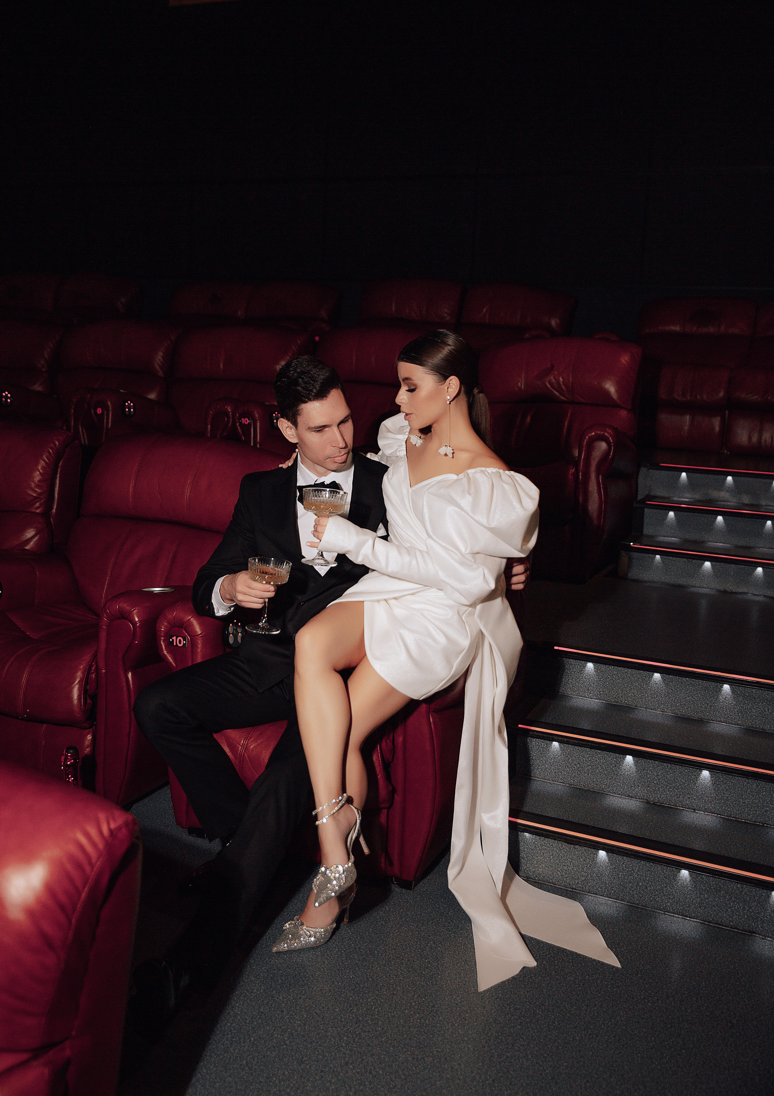 Свадебная фотосессия в кинотеатре. Фотограф в Нижнем Новгороде Нестерова Кристина