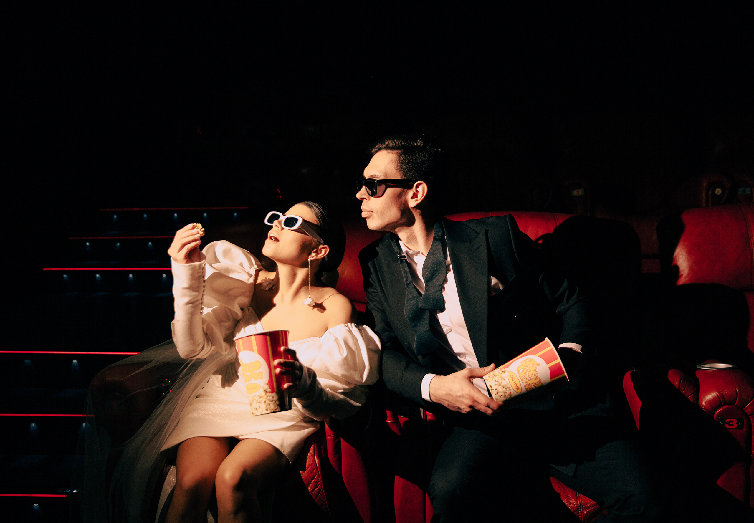 Свадебная фотосессия в кинотеатре. Фотограф в Нижнем Новгороде Нестерова Кристина