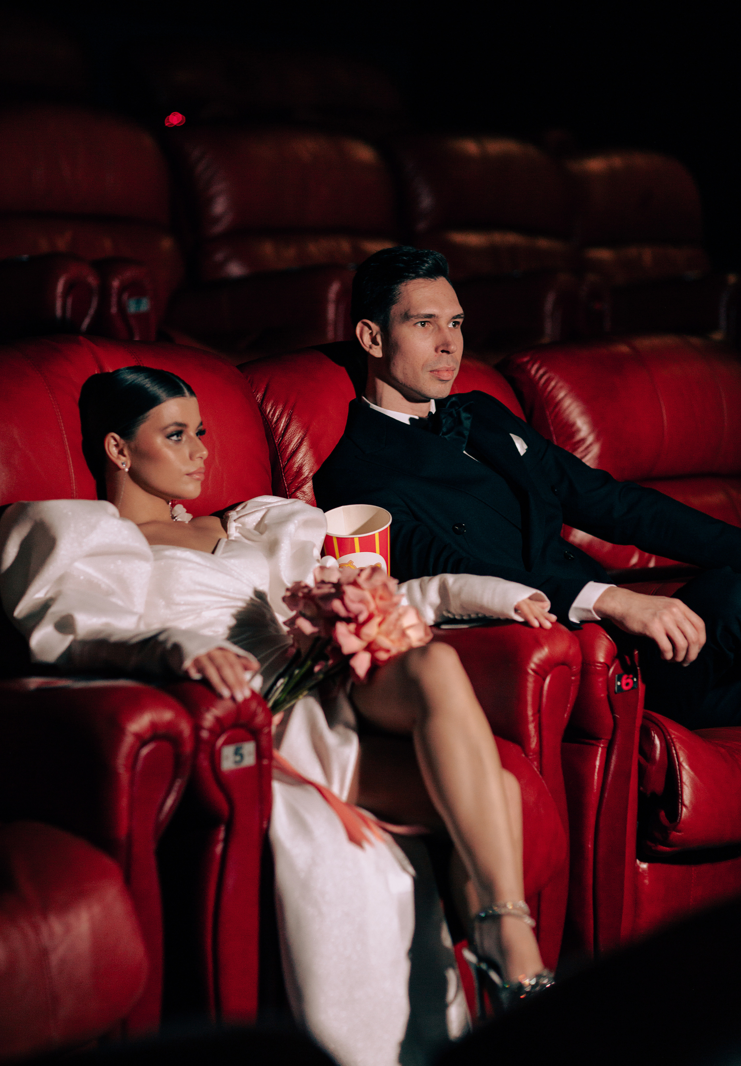 Свадебная фотосессия в кинотеатре. Фотограф в Нижнем Новгороде Нестерова Кристина