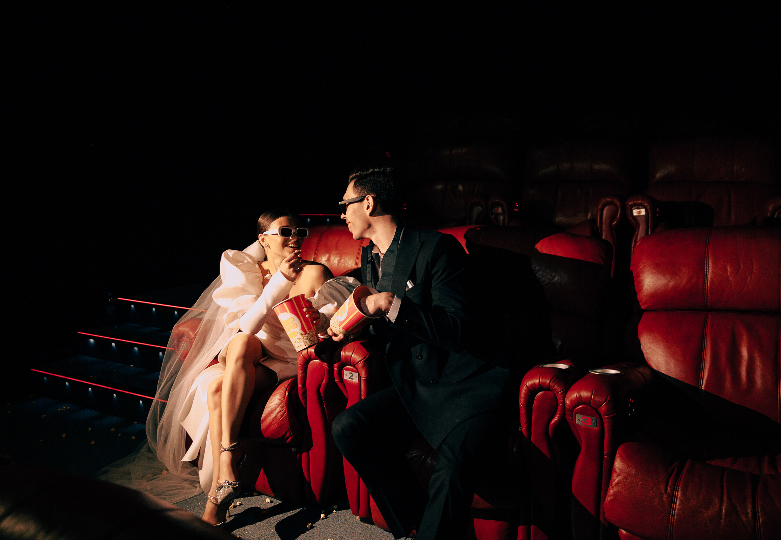 Свадебная фотосессия в кинотеатре. Фотограф в Нижнем Новгороде Нестерова Кристина