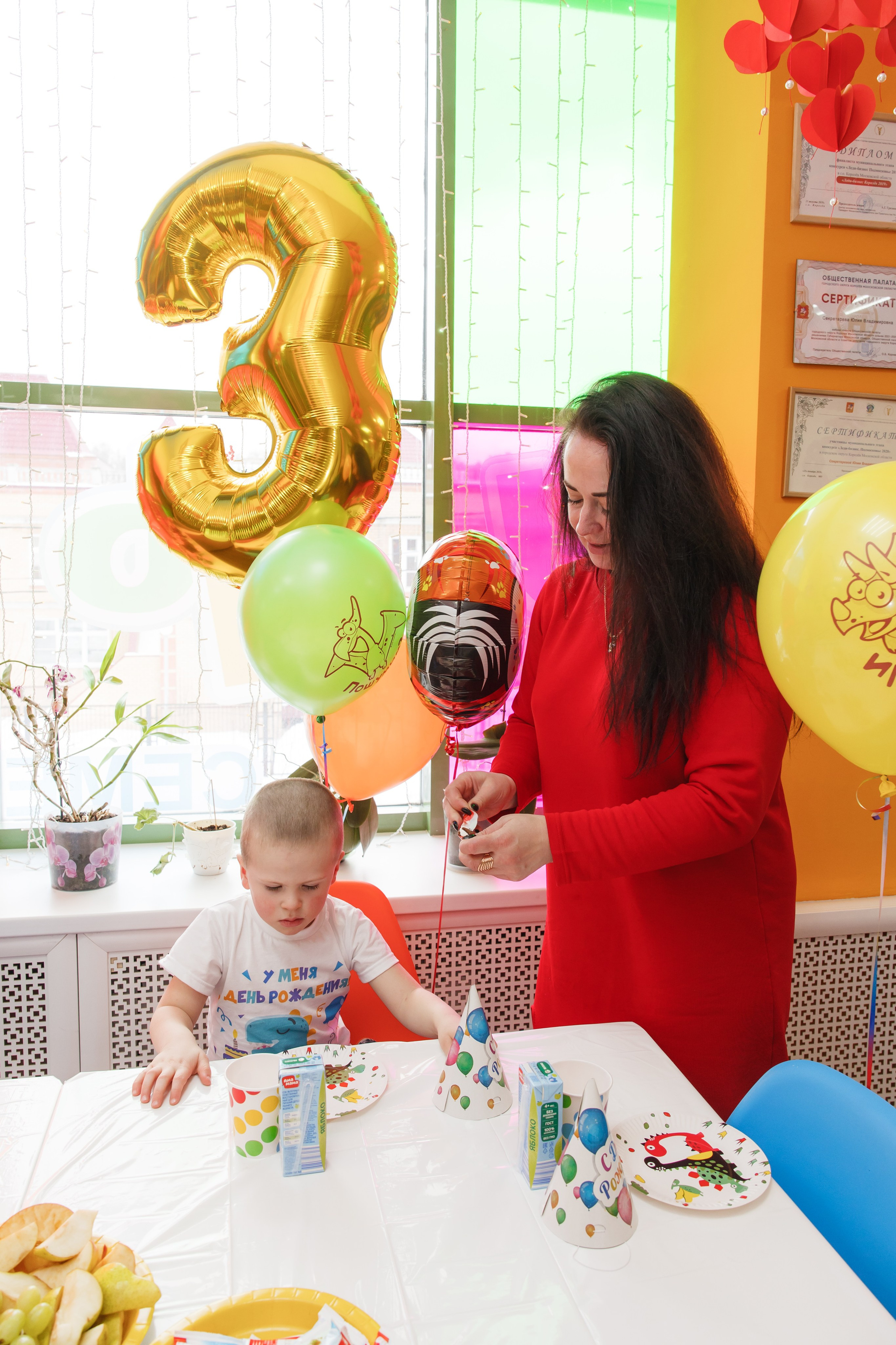 Детский День Рождения, Мише 3 годика, «Мультяшка». Свадебный и репортажный фотограф (Москва, Королев и другие)