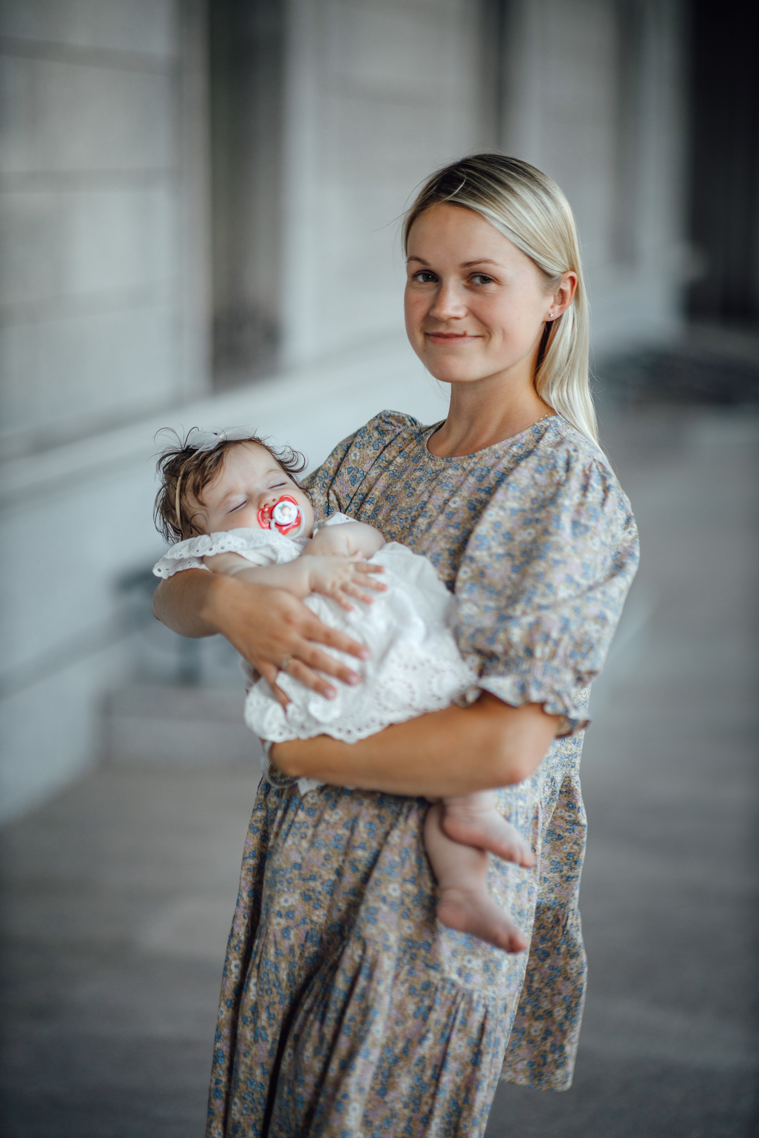 Крещение Аделины, храм Святой Троицы, июль 2024