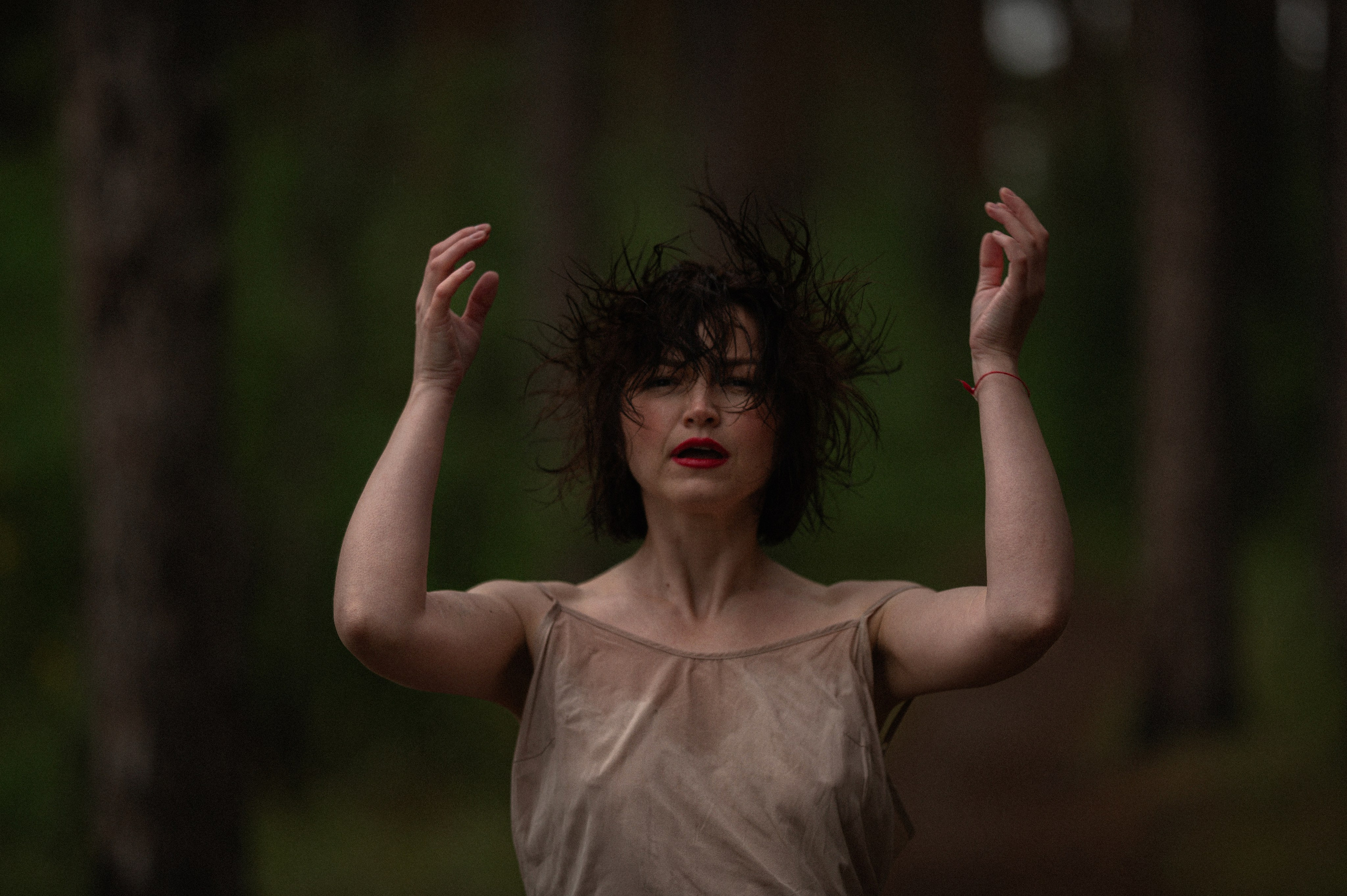 Съемка под дождем. Кристина. Семейный и детский фотограф в Шатках и Арзамасе Александра Магомедова