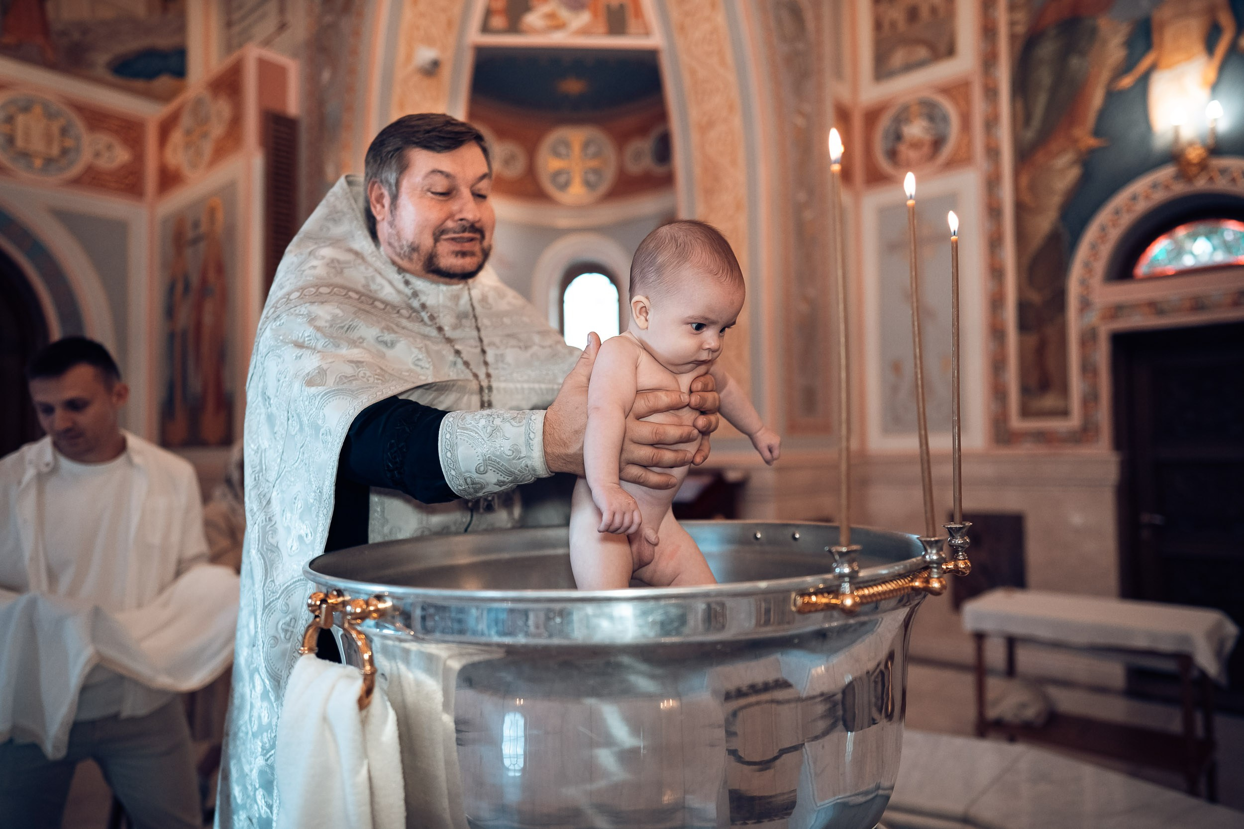 Крещение в Александро-Невском соборе Симферополь. Церковный фотограф Севастополь