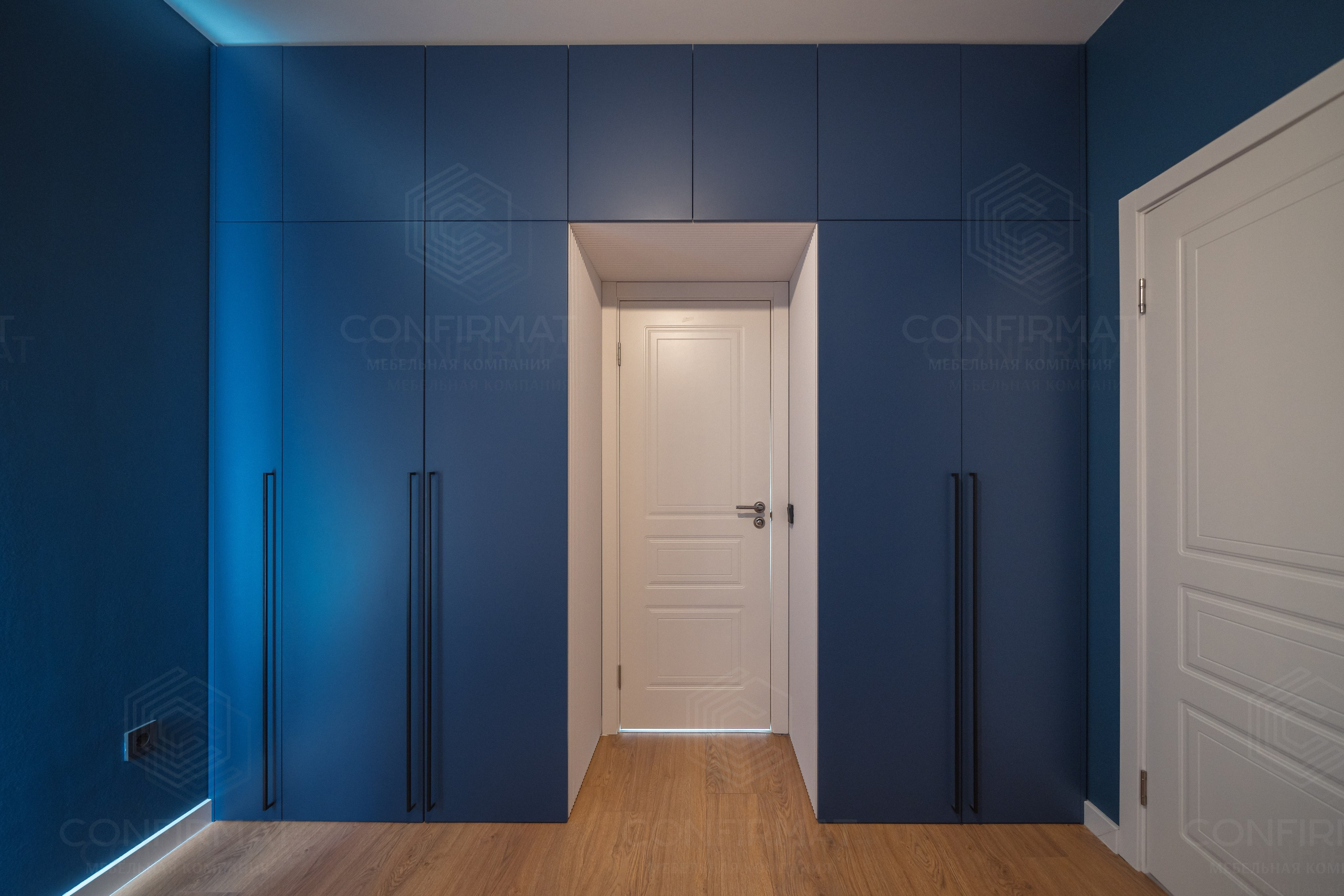 Интерьерная мебель в квартире от застройщика. Мебель на заказ