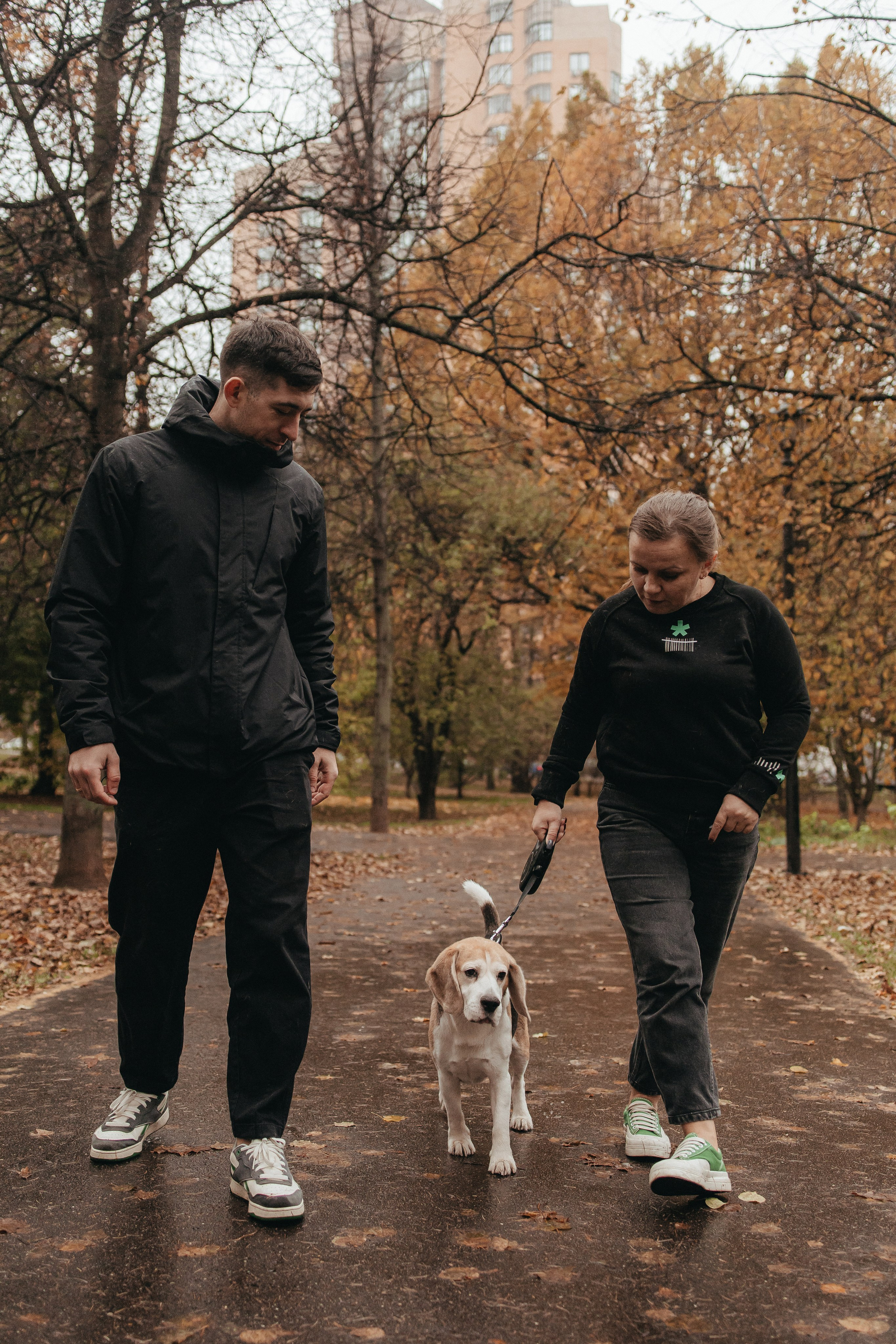 Семейная фотосессия с собакой. Семейный фотограф в Москве, Щелково, Фрязино _ Виктория Степанова