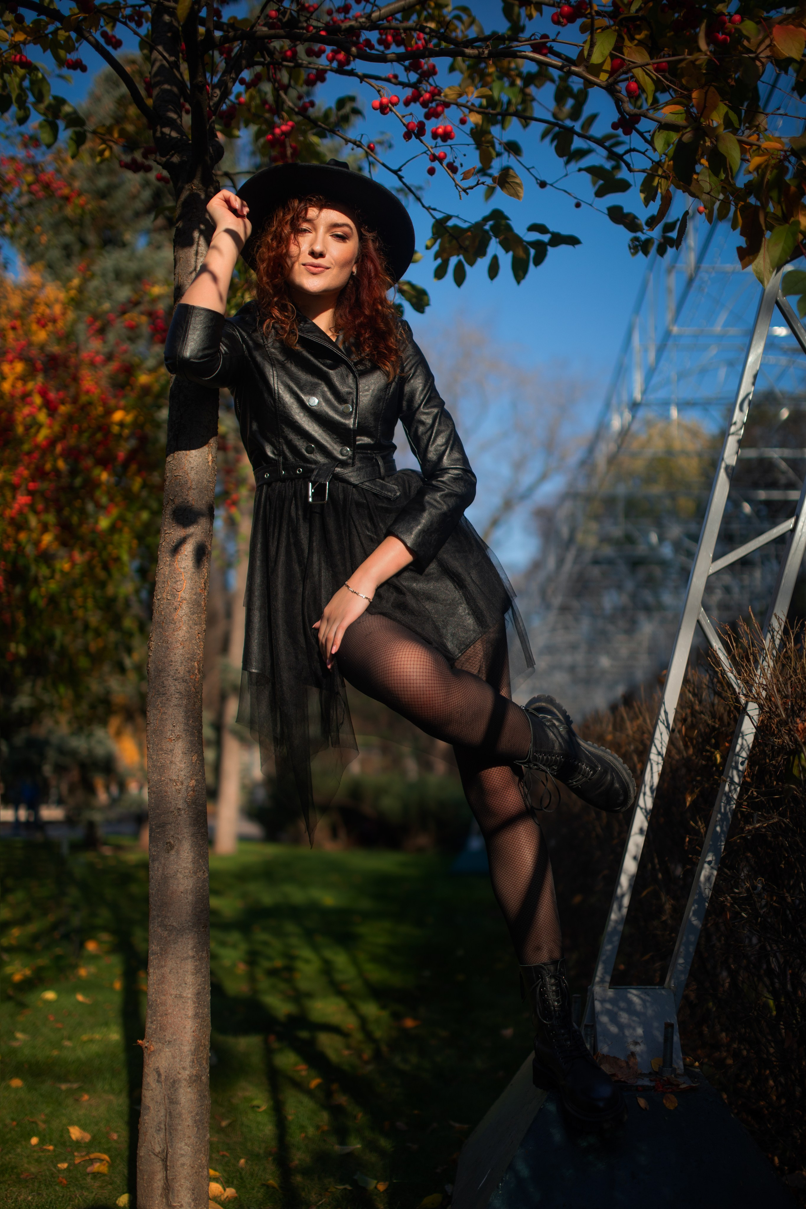 Осенняя фотосъемка в парке с Анастасией в формате для «себя»