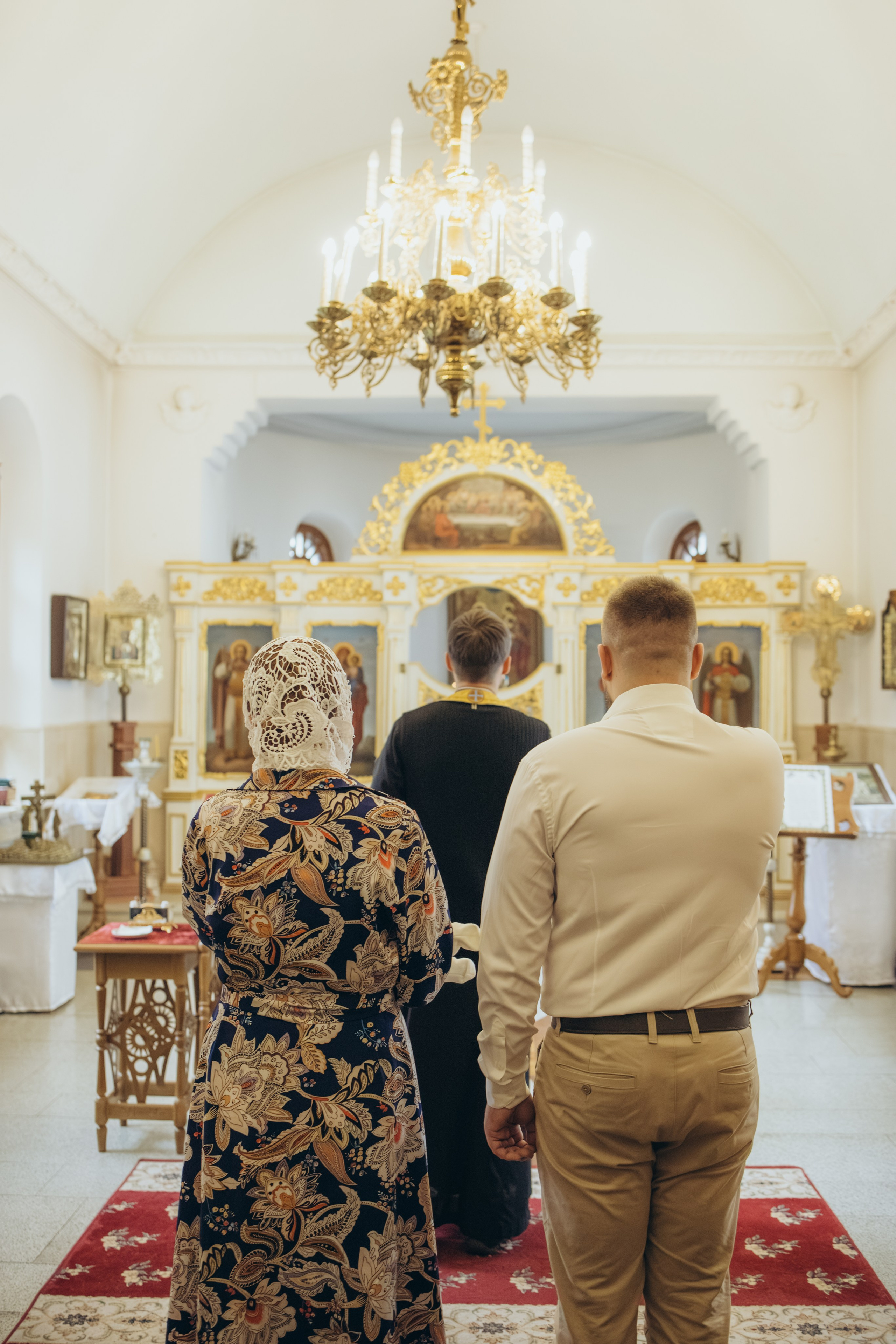 Крещение в православном храме. Семейный фотограф в Минске — Алина Тиханович
