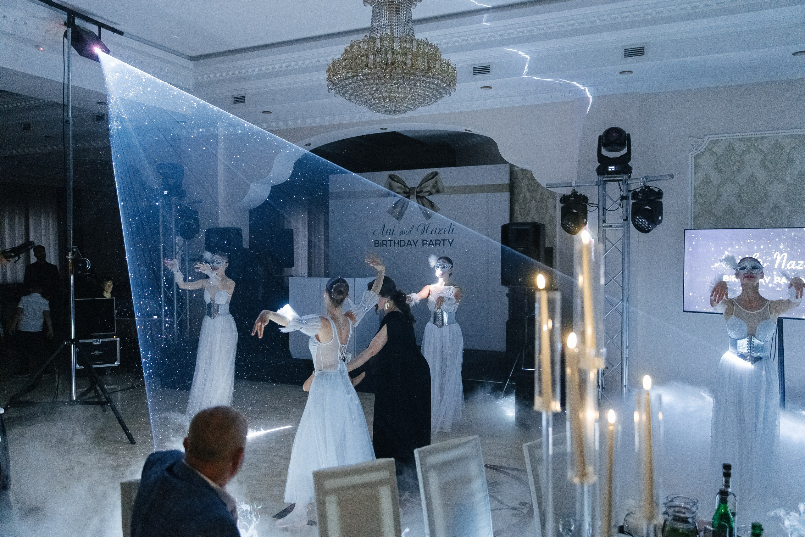 Ани и Назели. 35&5 День рождения, «Янтарь». Фотограф в Красноярске Надежда Воскресенская