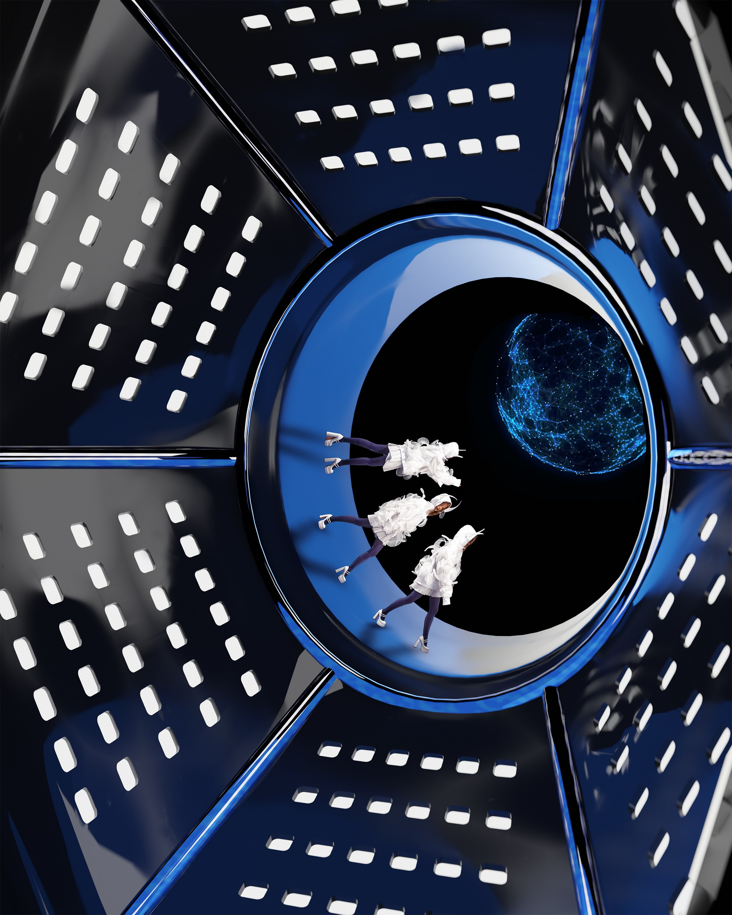 Cosmic tourists. Alyona Pukhanova — photographer, stylist, 3d designer, artist — Tbilisi, Georgia