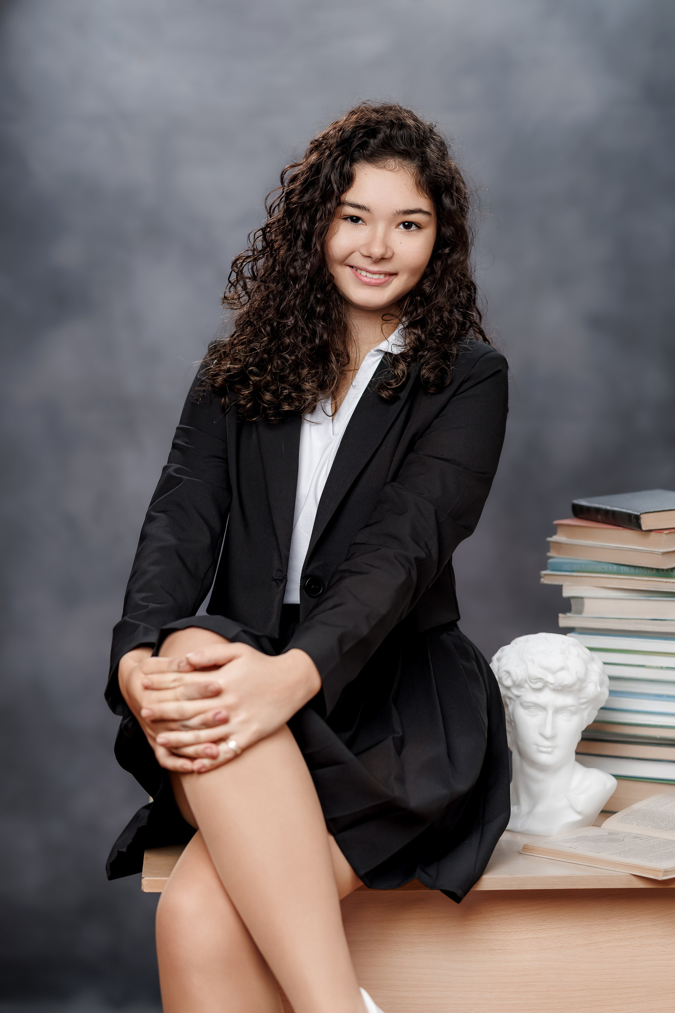 Портреты на однотонном фоне. Семейный и детский фотограф Комина Елена, Власиха, Одинцово