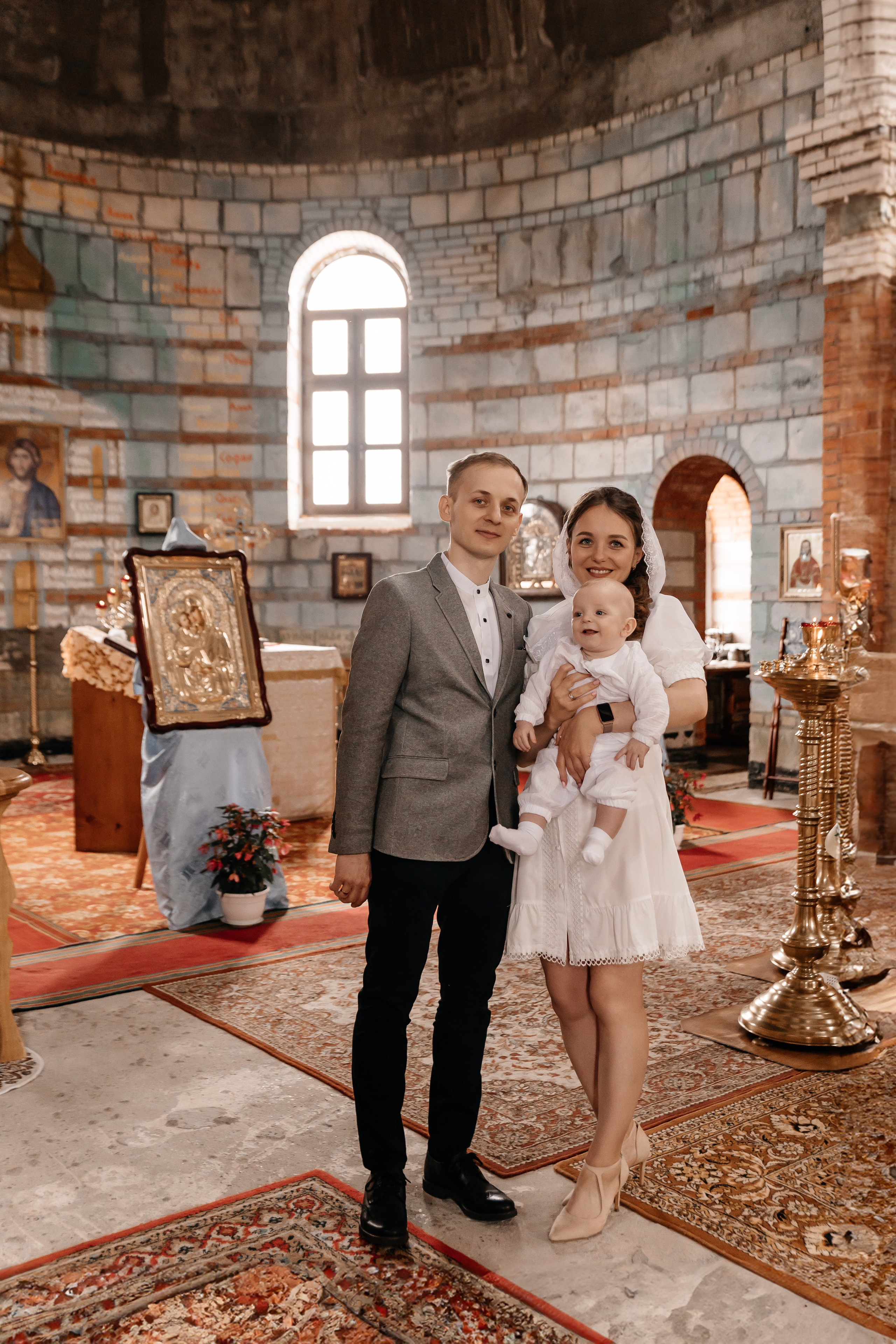 Крещение Максима. Семейный фотограф Минск Усова Ольга