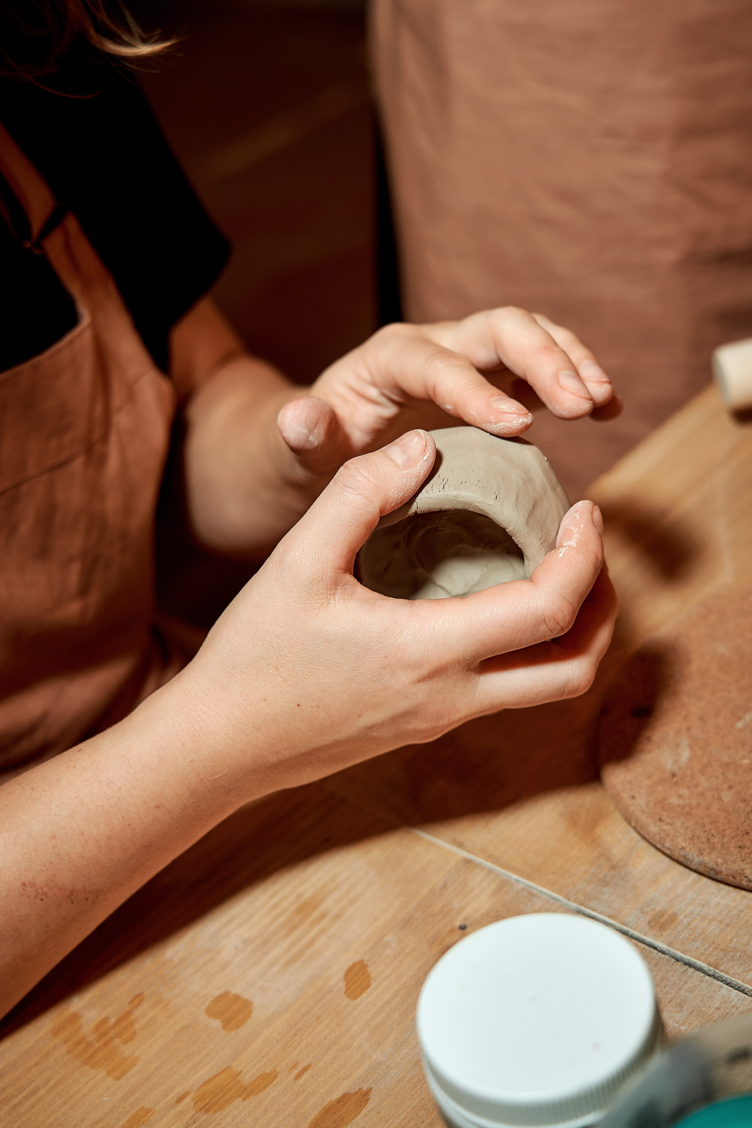Мероприятие в гончарной мастерской. Фотограф в Москве Алина Алексеева