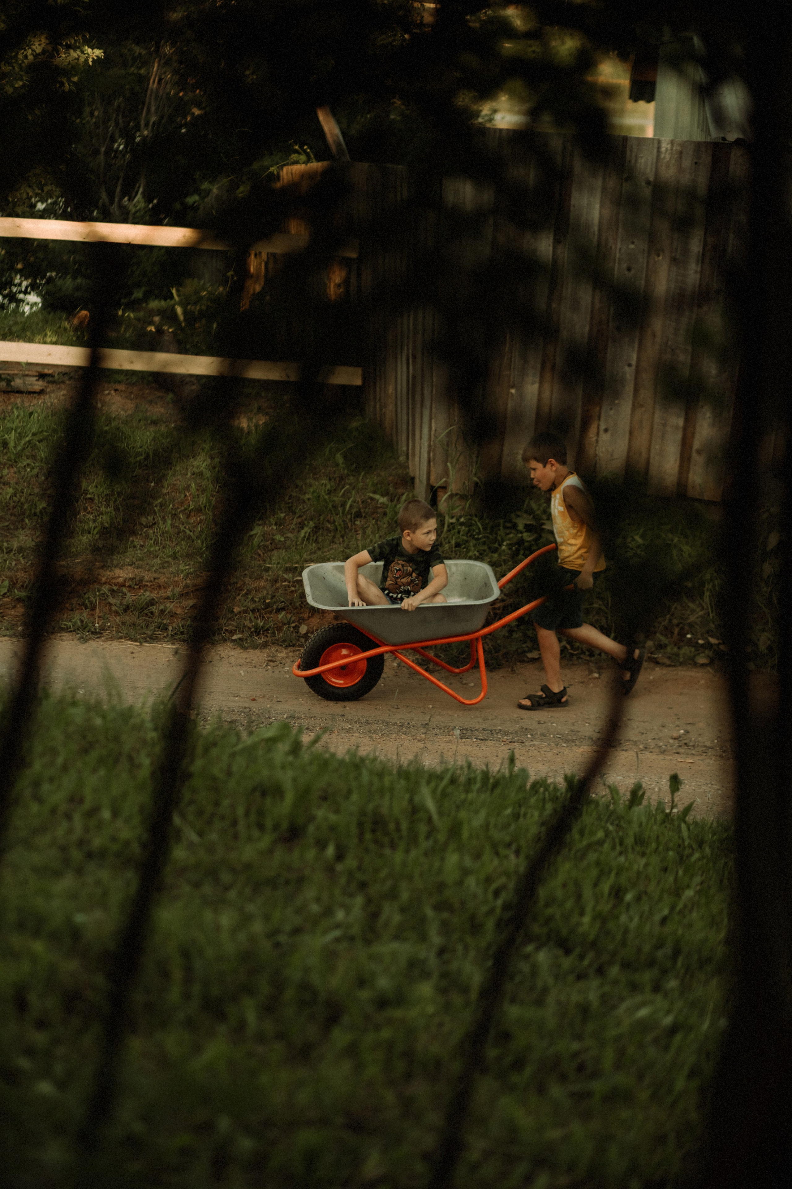 Один день в деревне