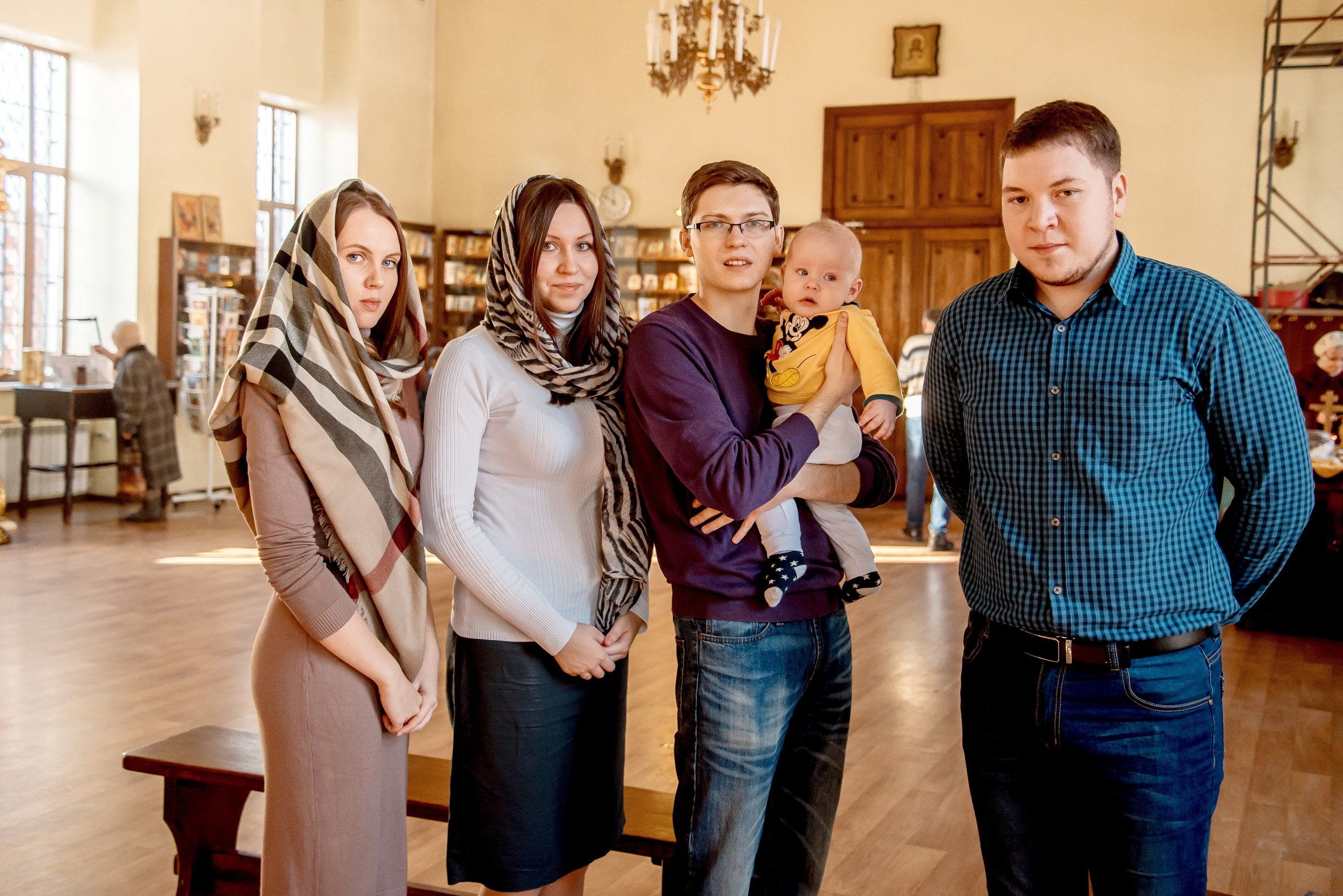 Крещение Максима. Фотограф Мария Стрелкова