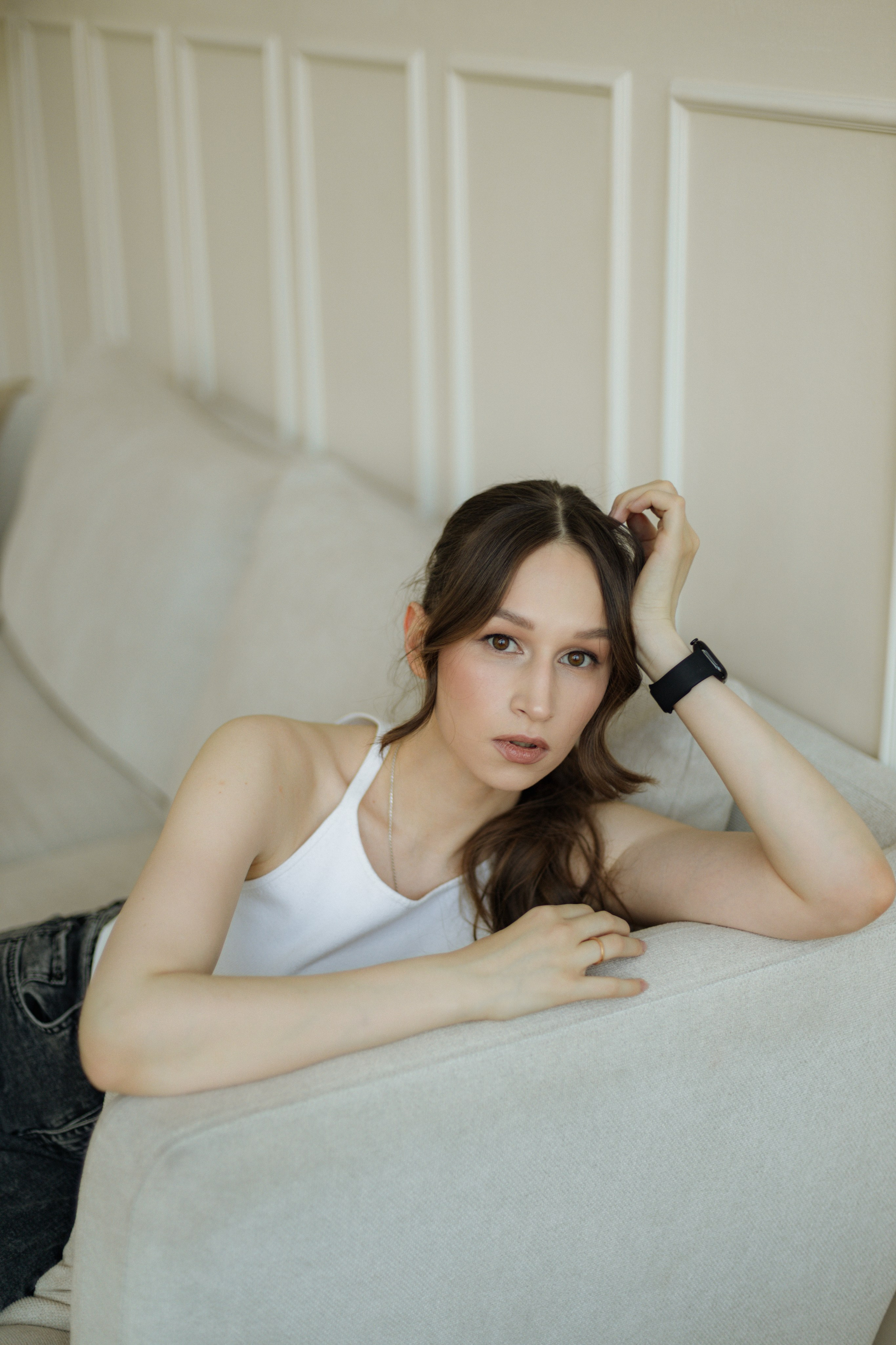 Ксения | съемка с проектором. Кузьмина Анастасия — контент-фотограф | Москва