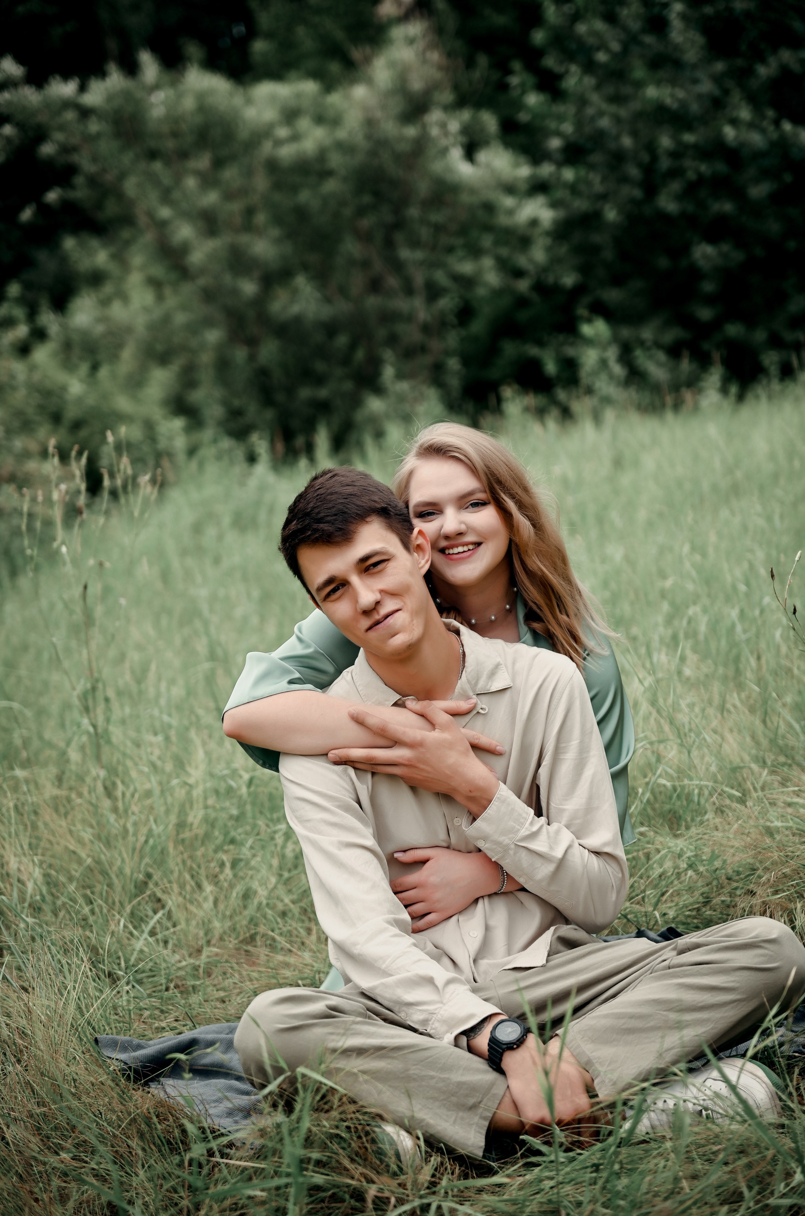 Love story прогулка вместе с песиком))). Свадебный, семейный, детский, контент фотограф в Омске Максим Ильин