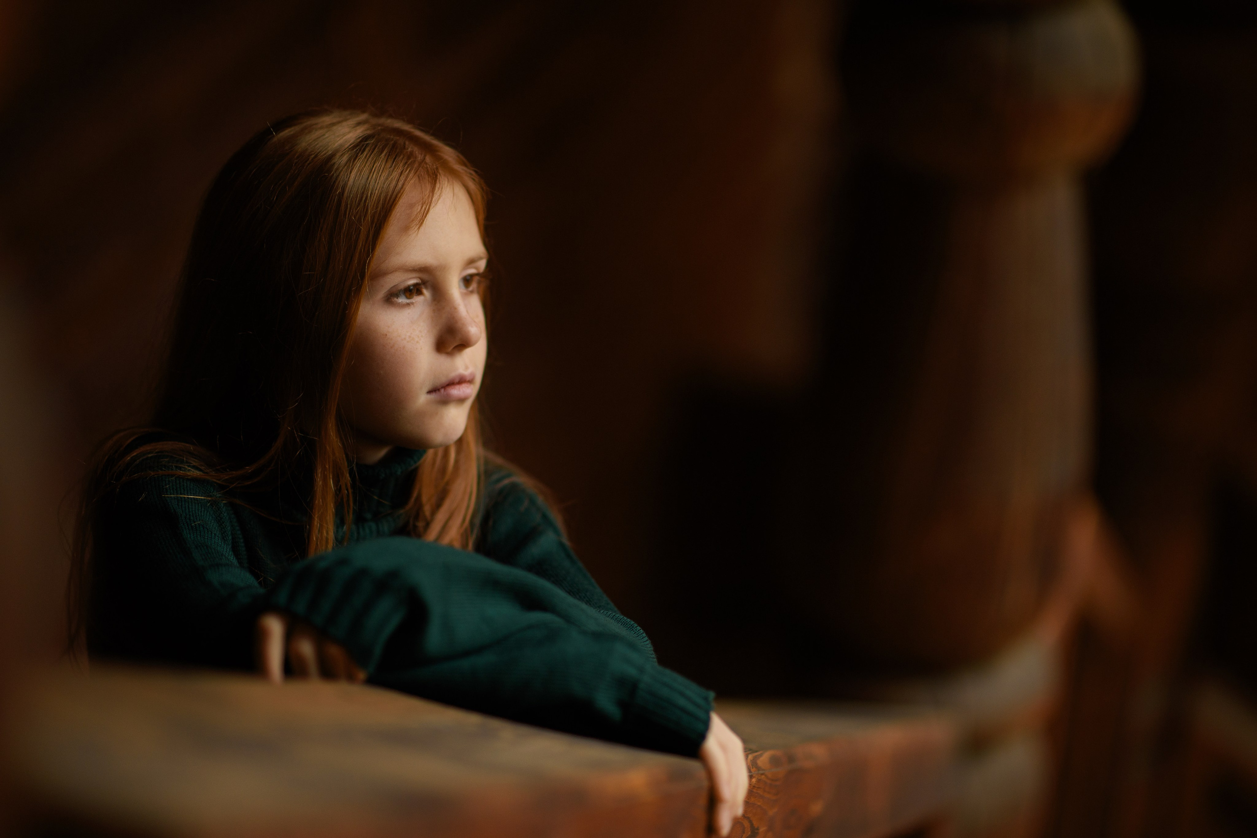 Фотосессия рыжей девочки-подростка в Коломенском. Главная