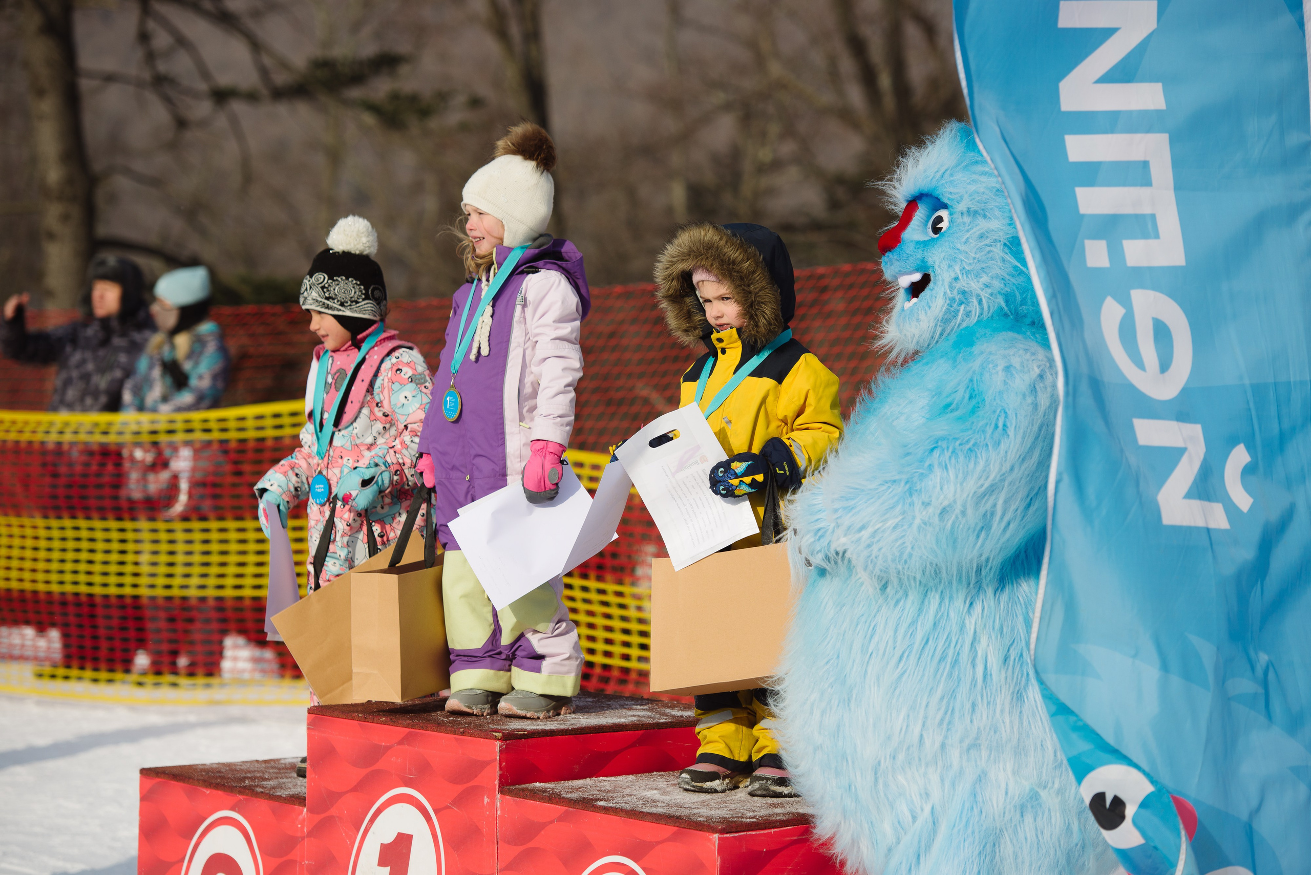 Детские соревнования/Лыжи. Фотограф Мария Каюрова