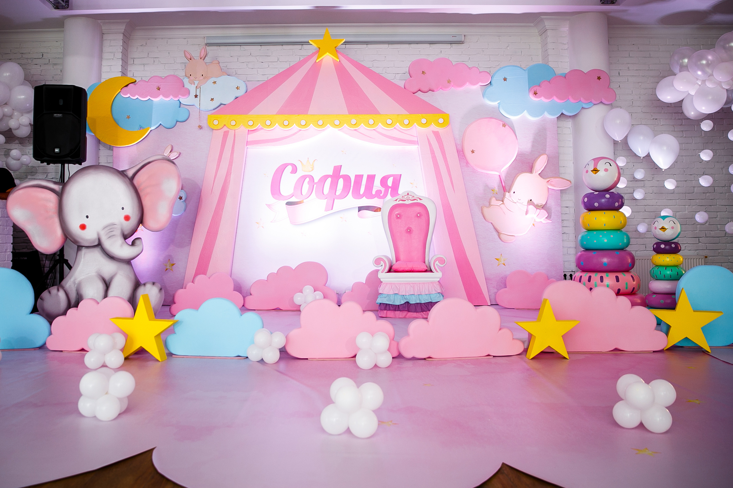 ДР Софии. 1 год. Ресторан Мост. Фотограф Андрей Баксов