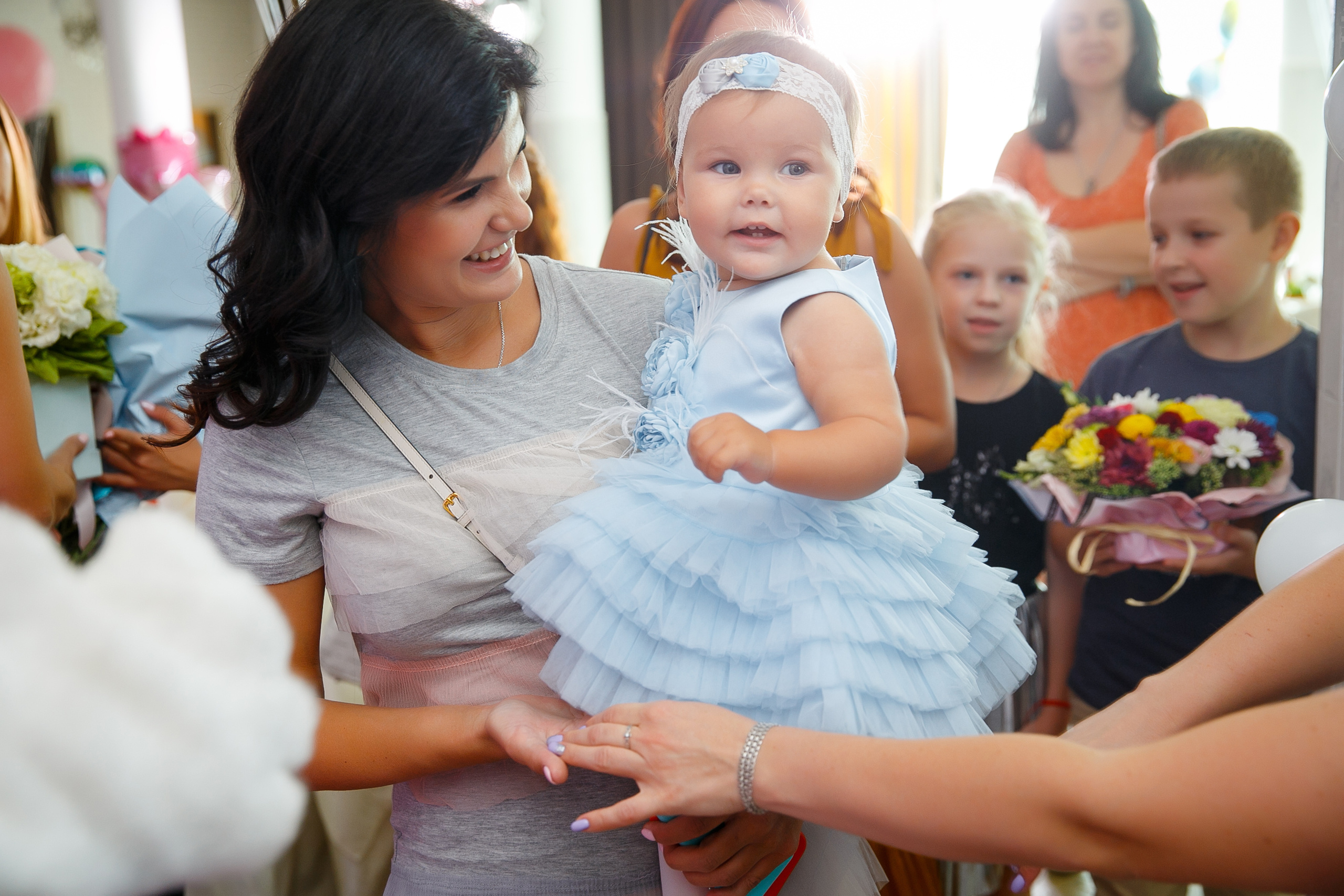 ДР Софии. 1 год. Ресторан Мост. Фотограф Андрей Баксов