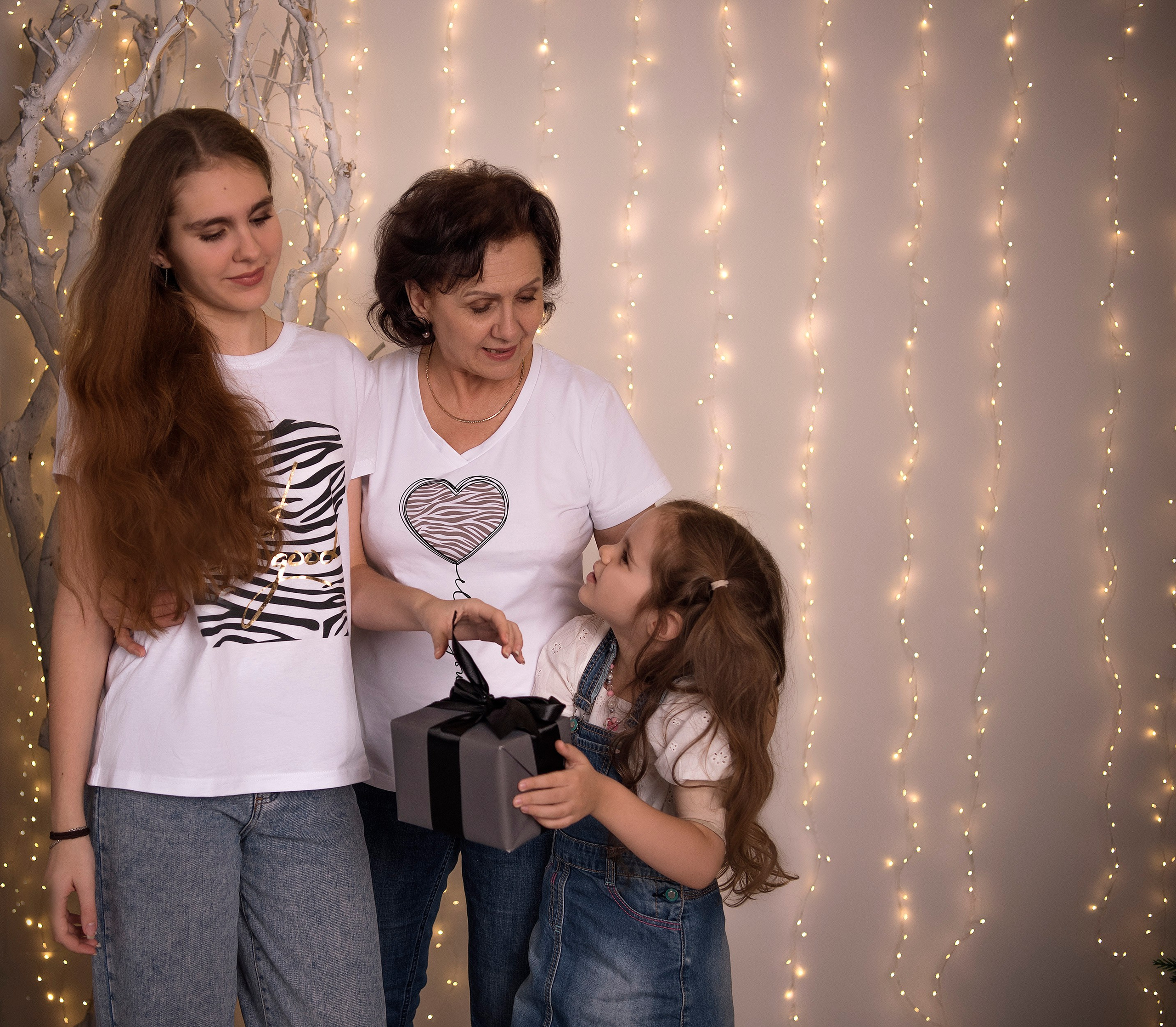 Новый год в кругу семьи. Семейный и детский фотограф в Москве Алена Прошкина