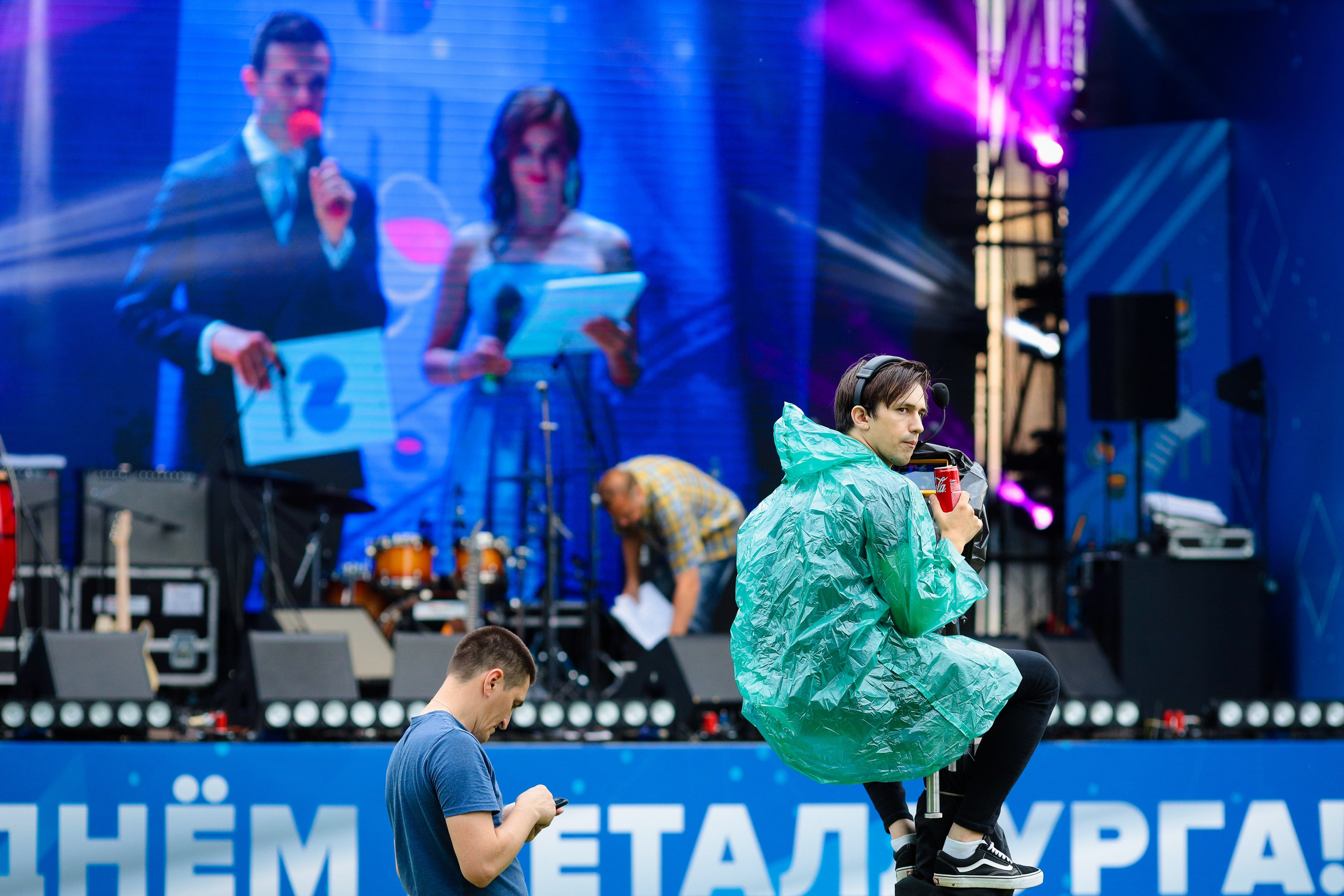 Backstage Чиж и Клава Кока. Фотограф Юрий Клим | Москва