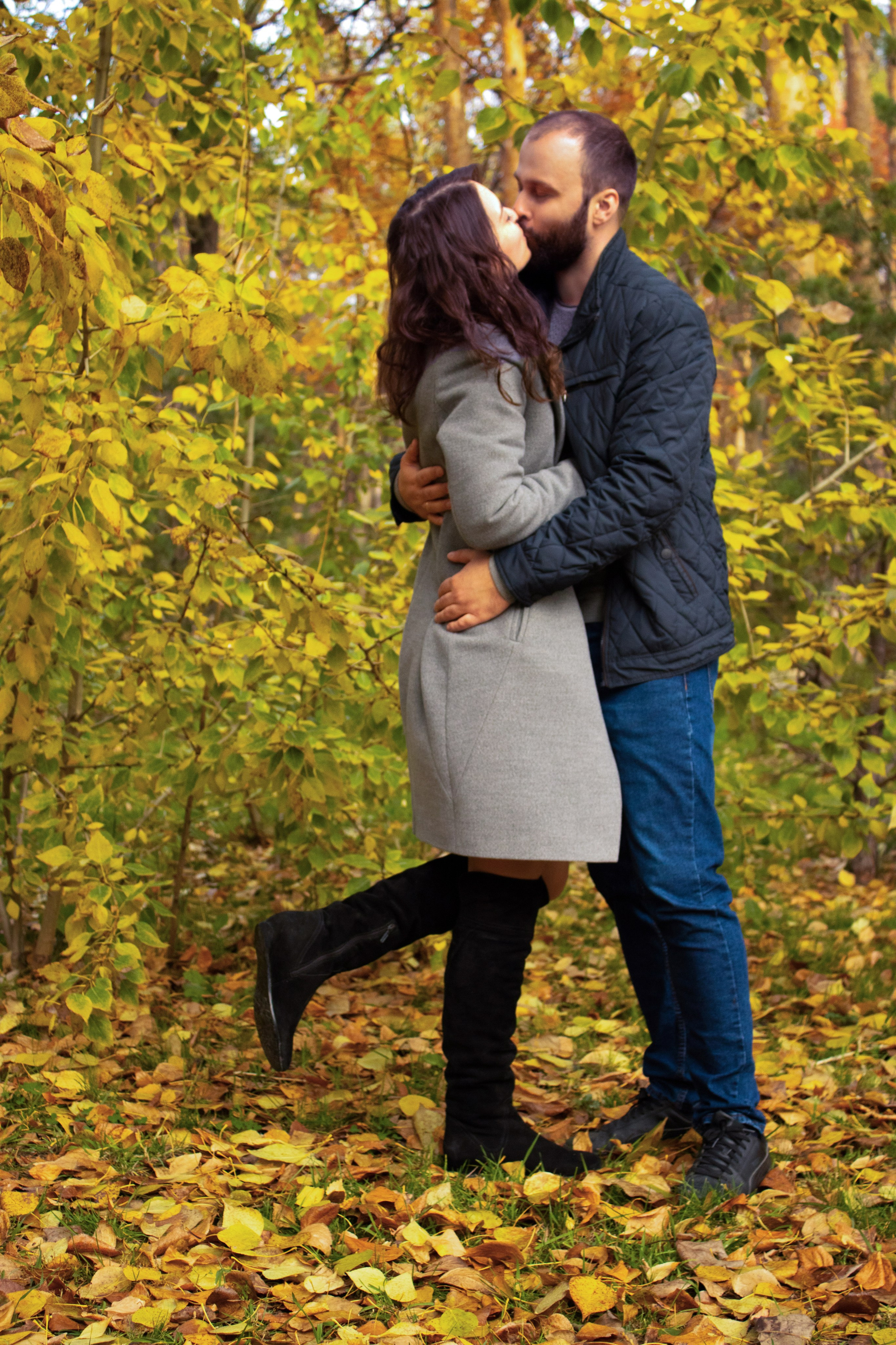 Семья в осени. Семейный и детский фотограф в Екатеринбурге