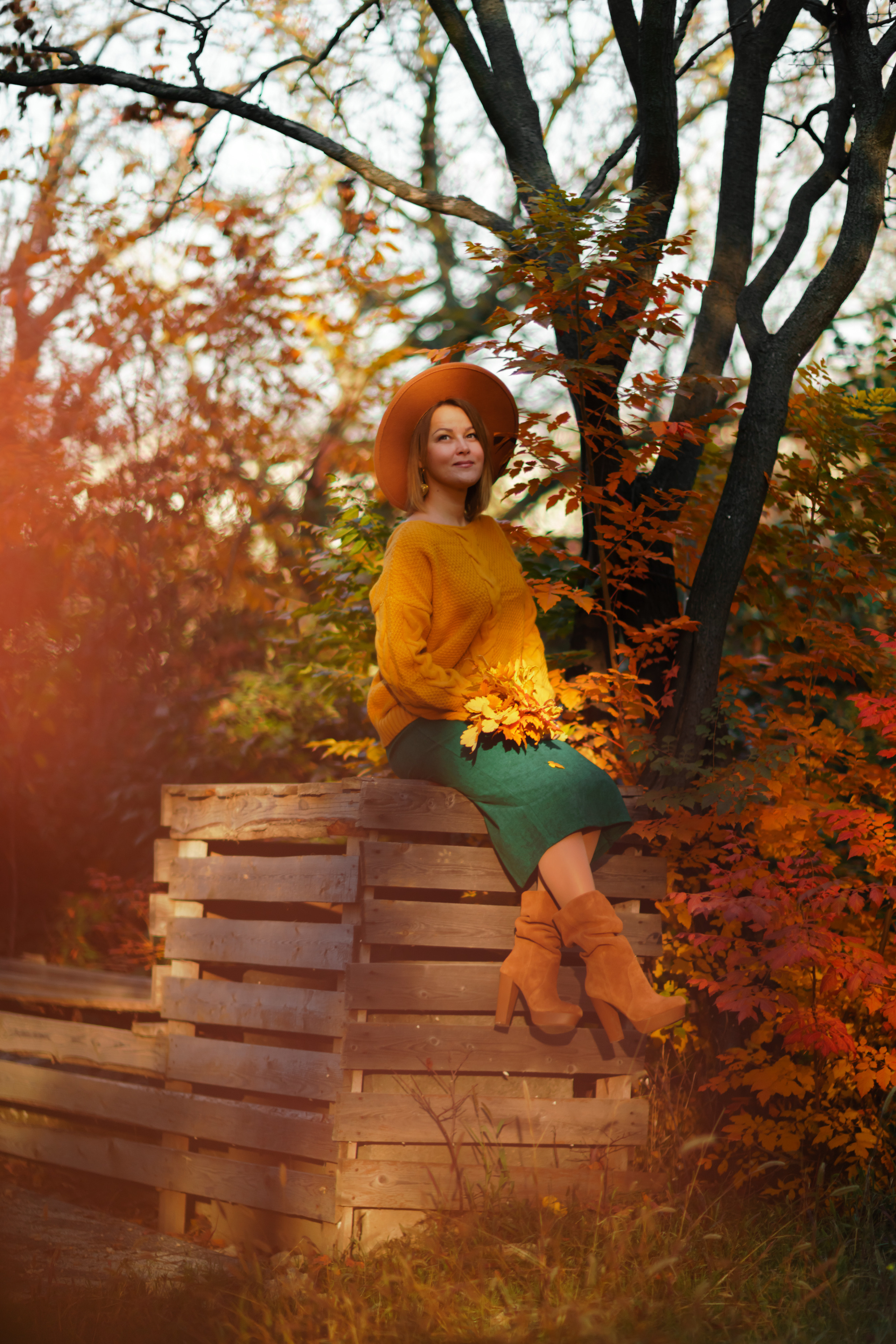 Осенняя съемка для Алены. Портретный семейный фотограф в Крымской красоте Светлана Матюнина