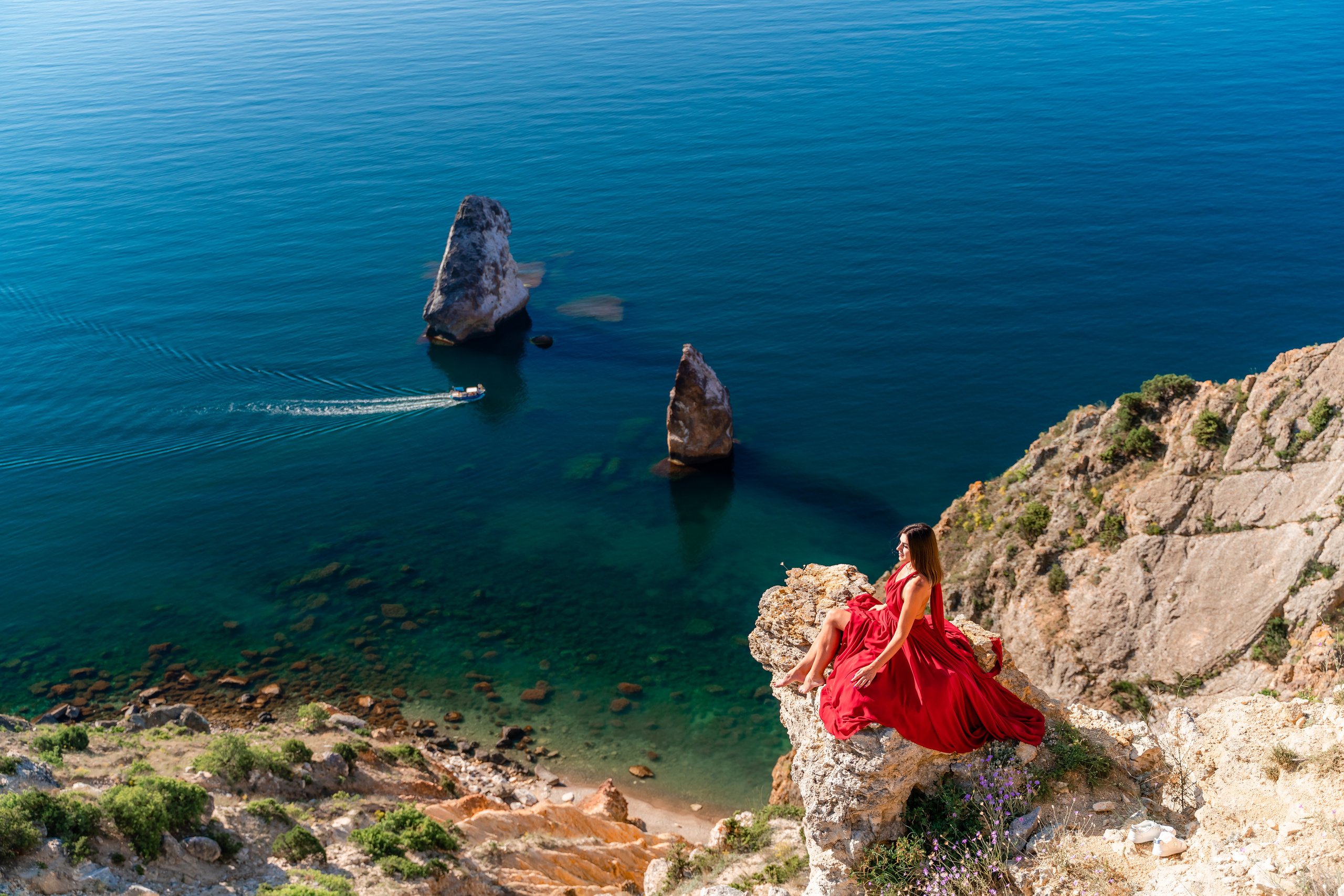 Восточный Фиолент. Портретный семейный фотограф в Крымской красоте Светлана Матюнина