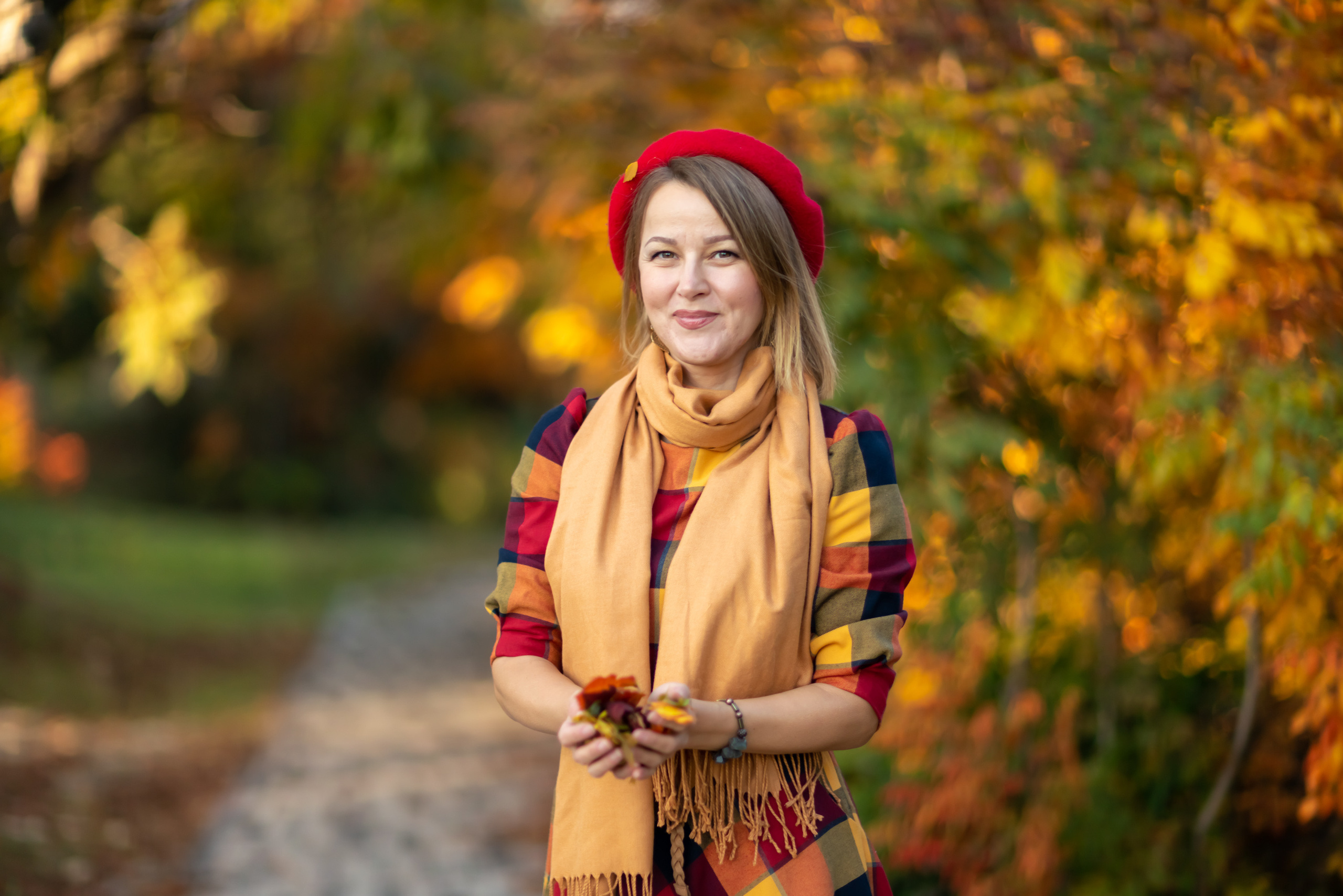 Осенняя съемка для Алены. Портретный семейный фотограф в Крымской красоте Светлана Матюнина