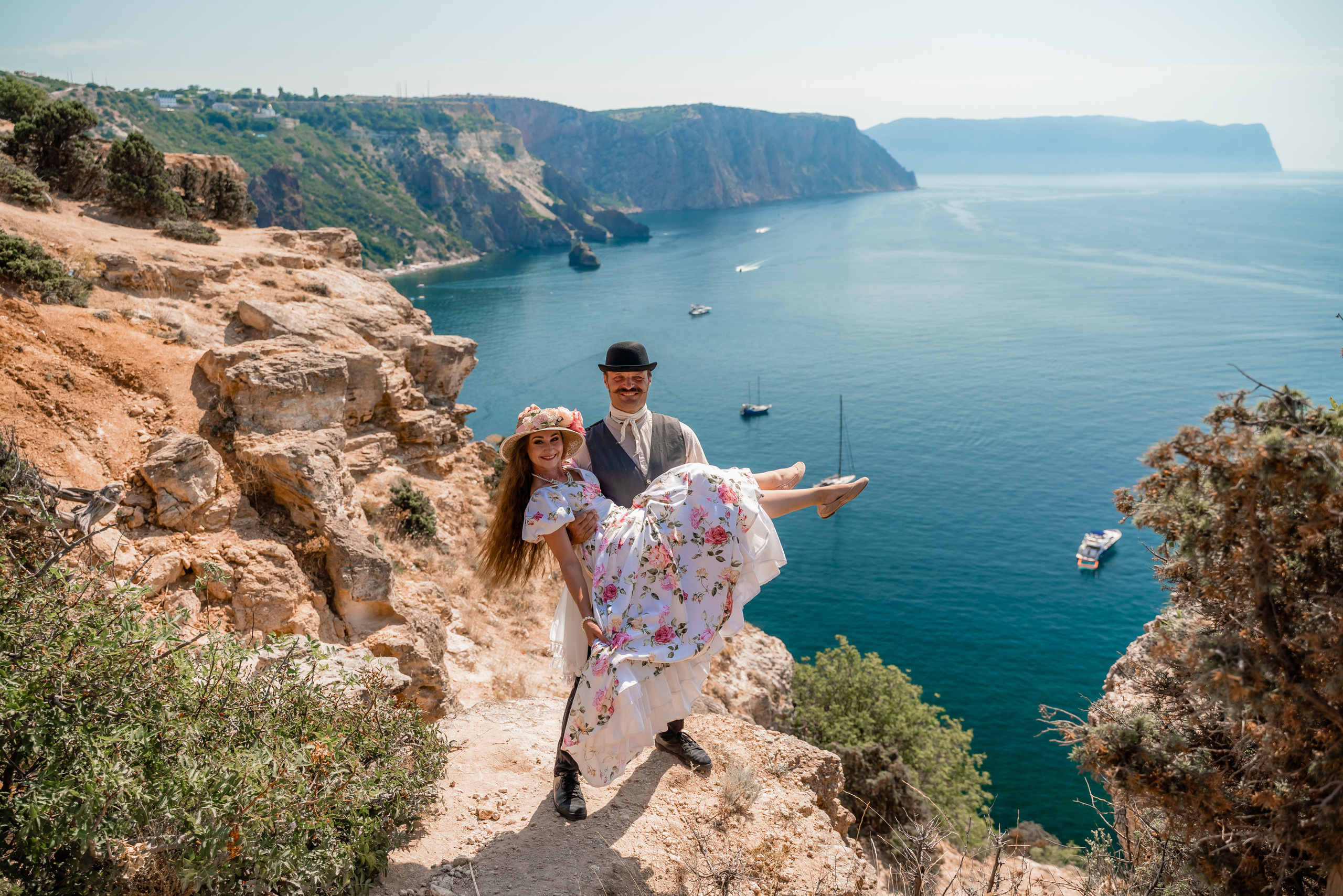 Восточный Фиолент. Портретный семейный фотограф в Крымской красоте Светлана Матюнина