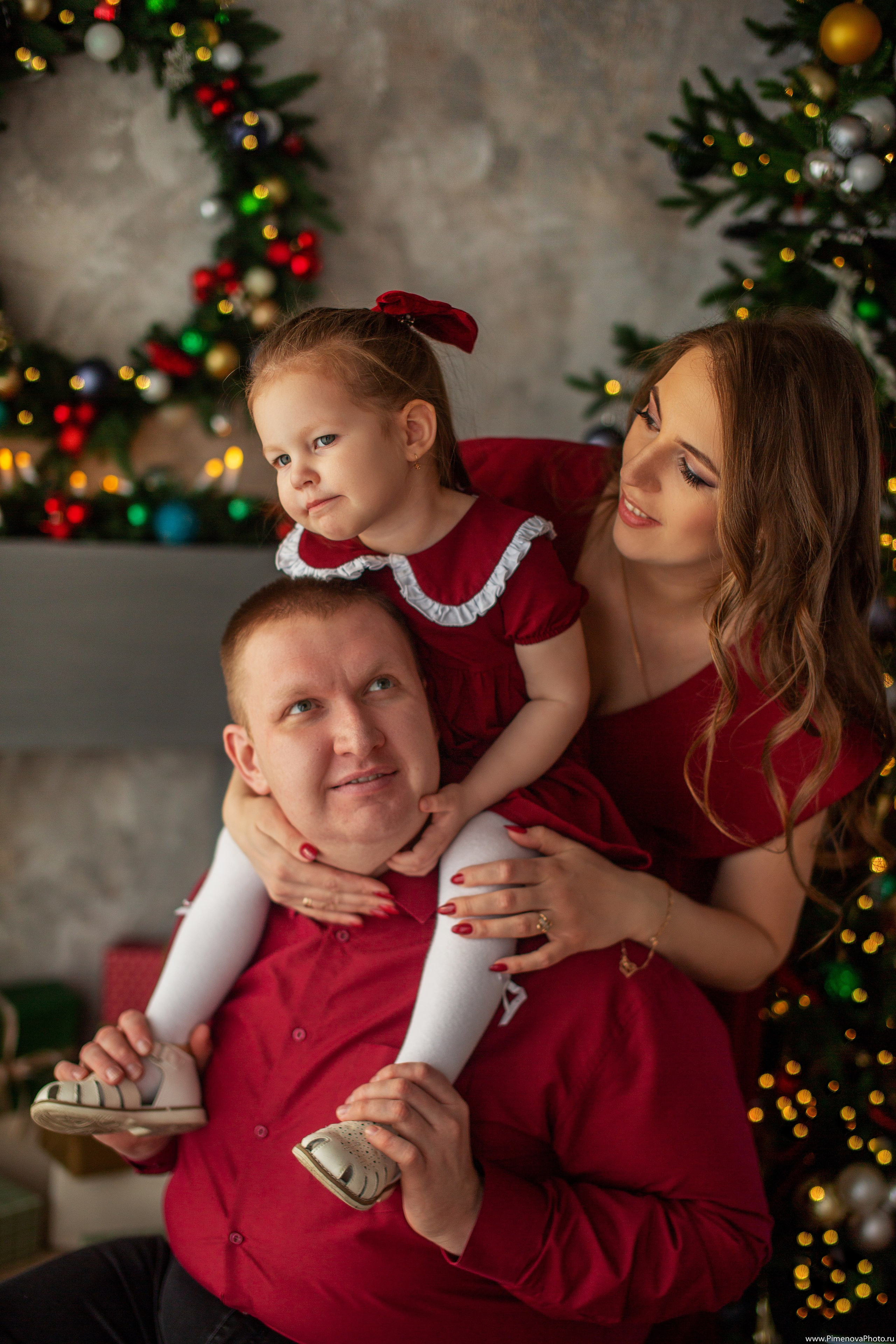 Новогодняя сказка Есении, 2024. Семейный и детский фотограф в Петрозаводске