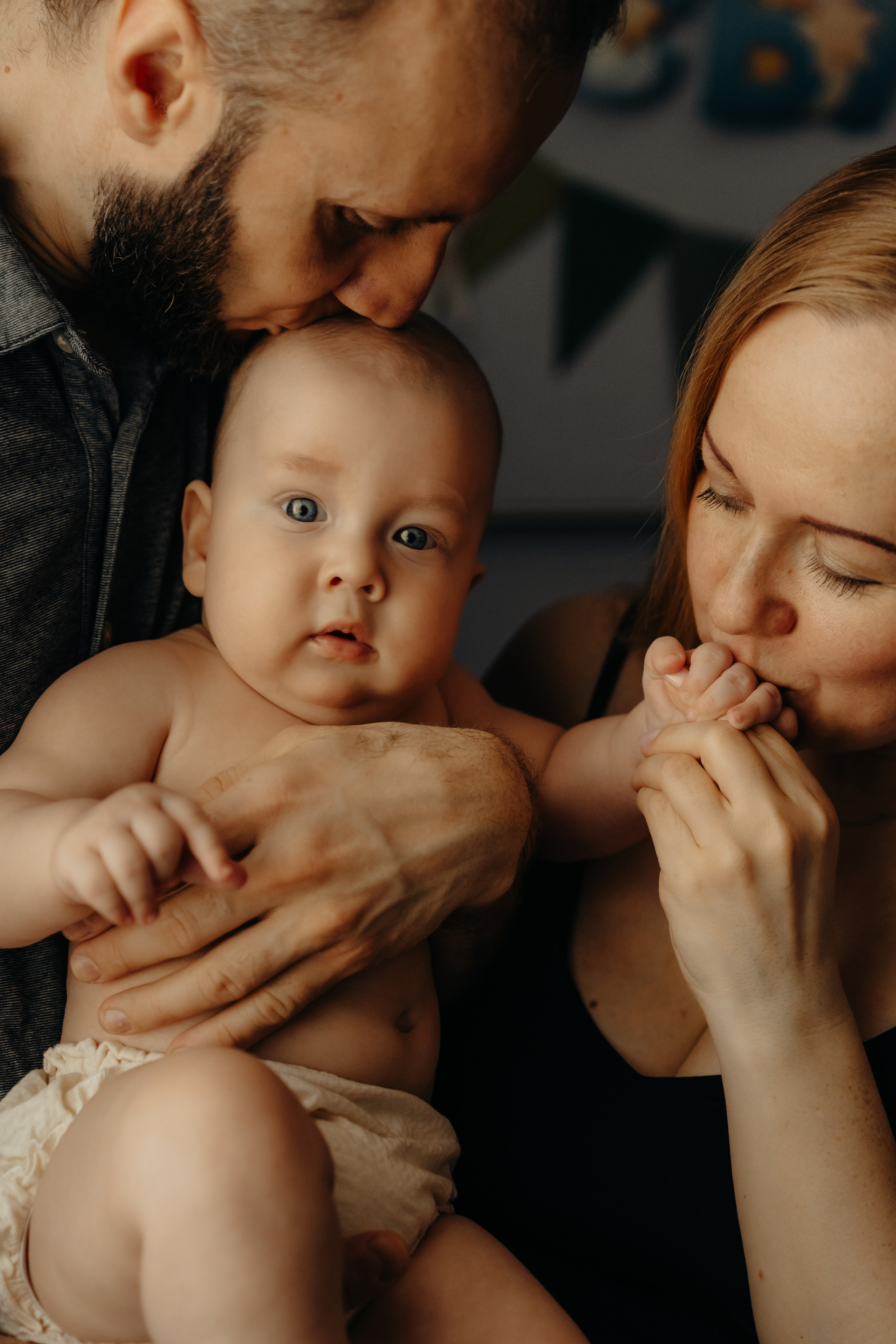 Виктор, Анна и Симон. Семейный фотограф в Рязани Харламова Влада