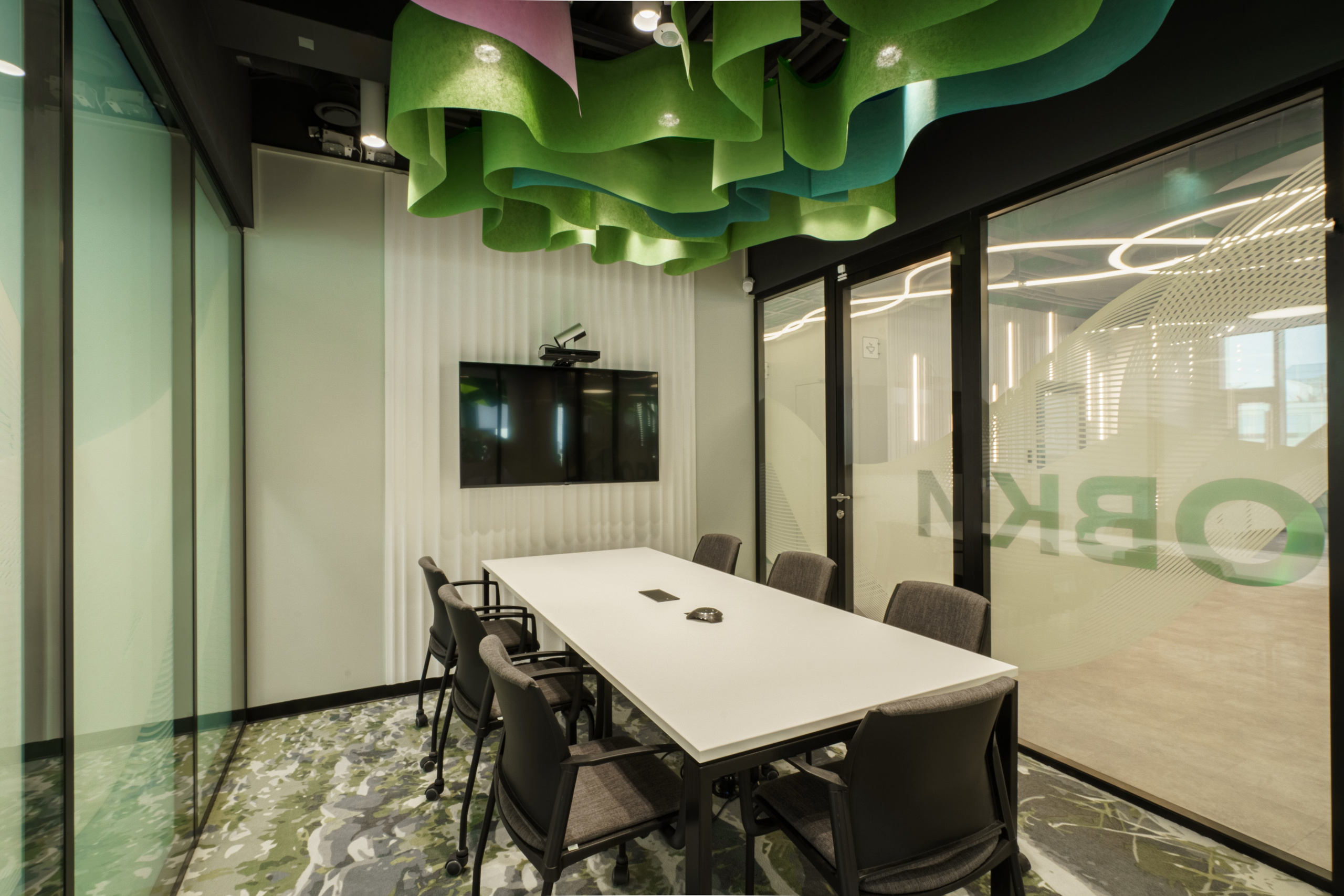 Интерьерная фотосъемка офиса Сбербанка, профессиональный фотограф в Архангельске