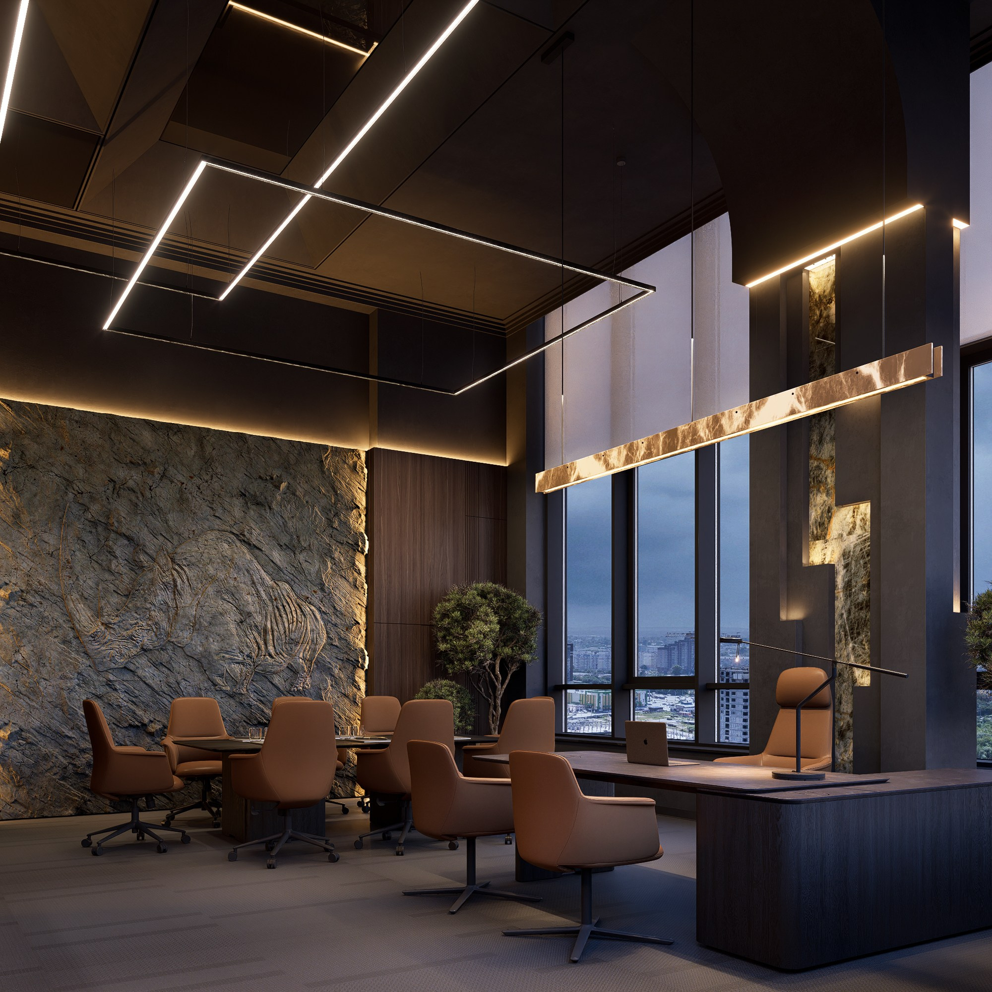 Офисы Благовещенск. Архитектурно-дизайнерское бюро ROOMS