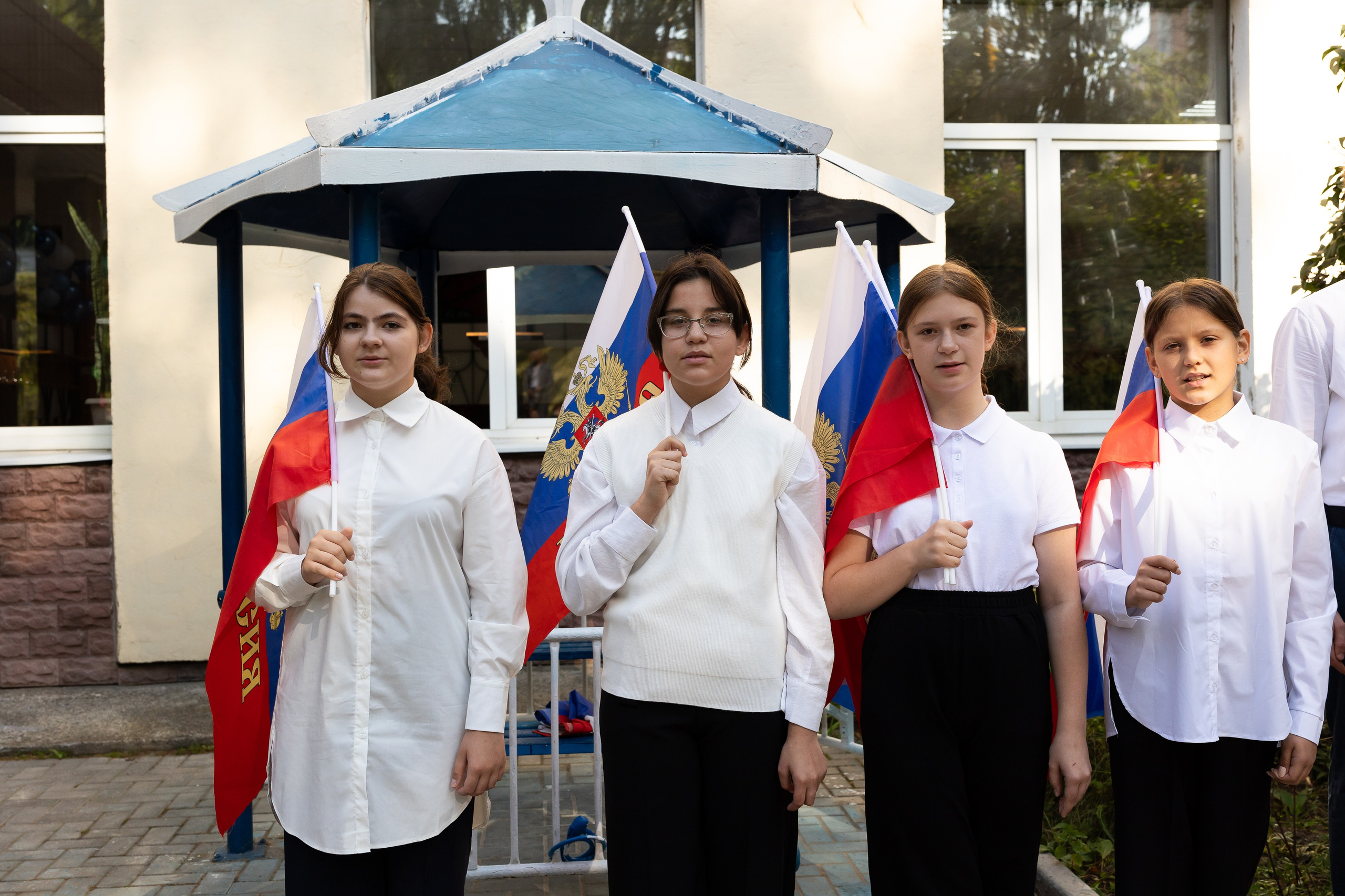 Линейка 1 сентября. Профессиональный Фотограф в Москве Андрей Славнов