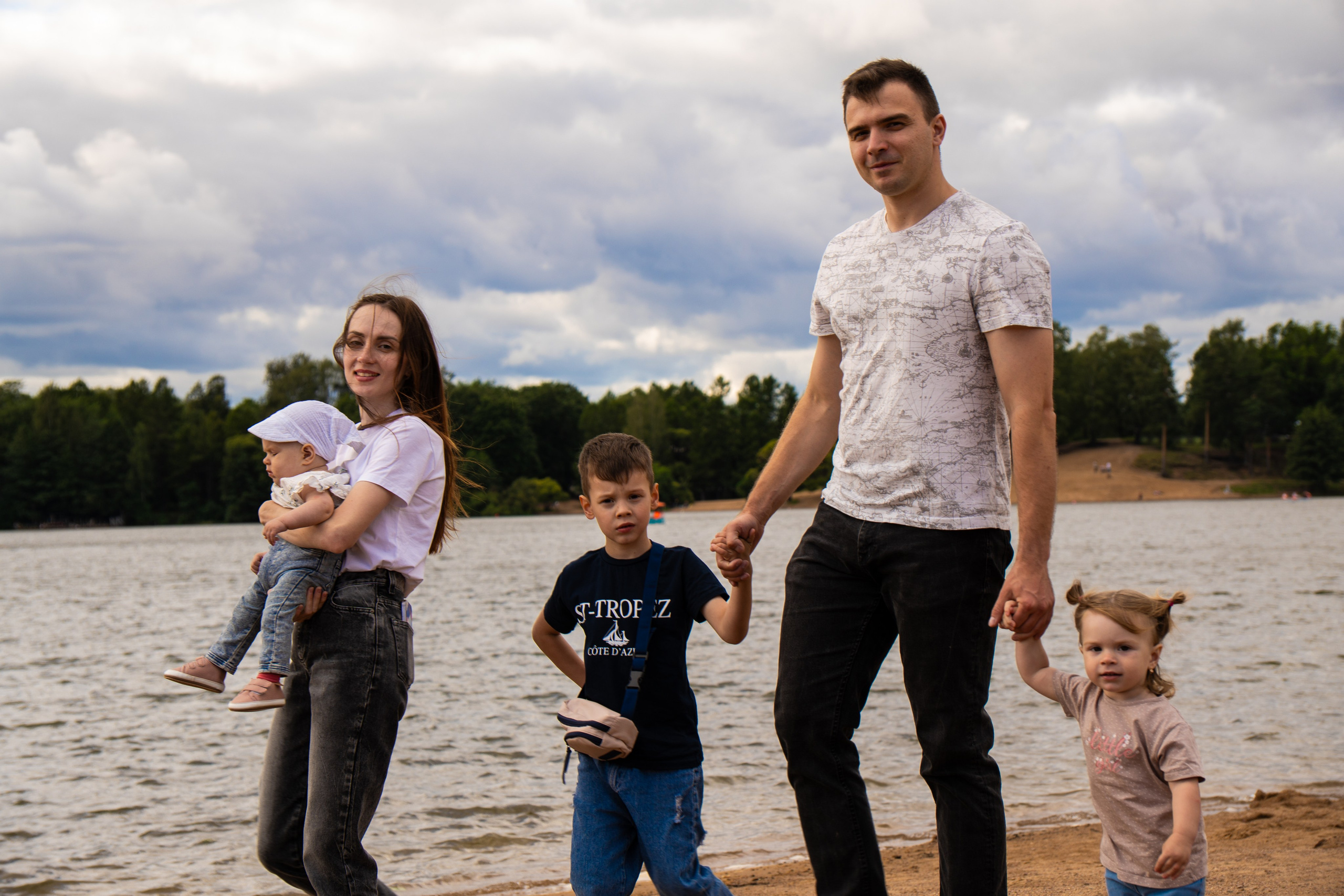 Семейная фотосессия на пляже. Услуги фотографа | Санкт-Петербург