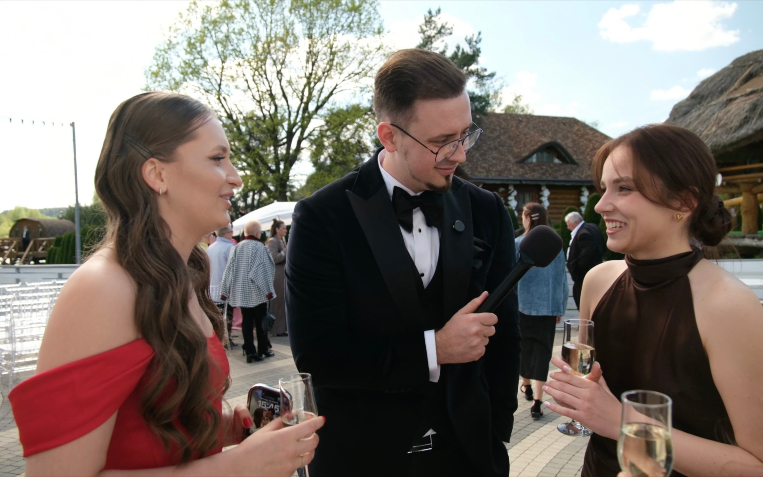 Свадебное SDE интервью в Моринское. Репортажный видеограф Илья Сухоносиик