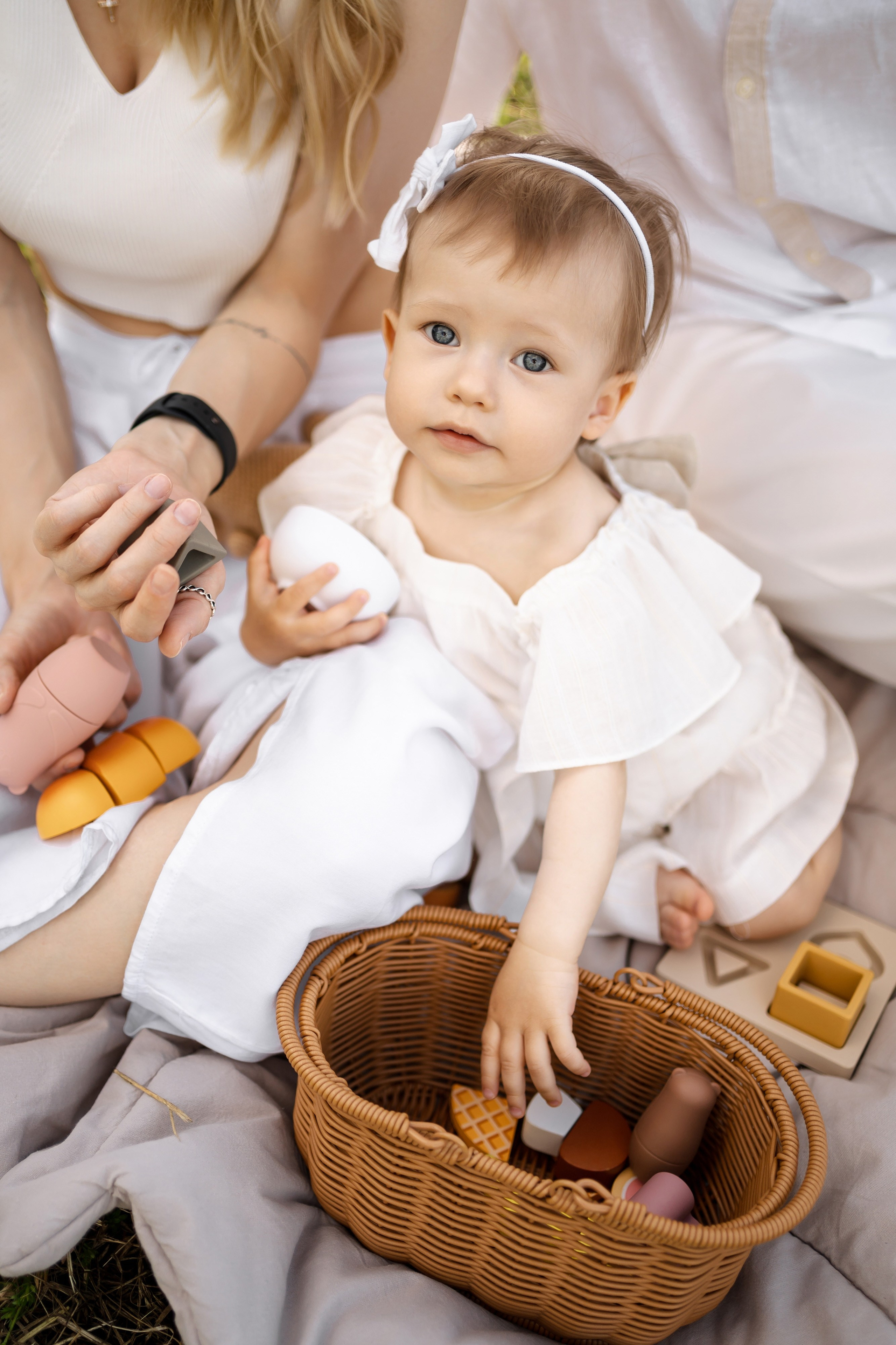 Олеся, Денис и Даниэла. Свадебный фотограф в Москве Яна Деньгина