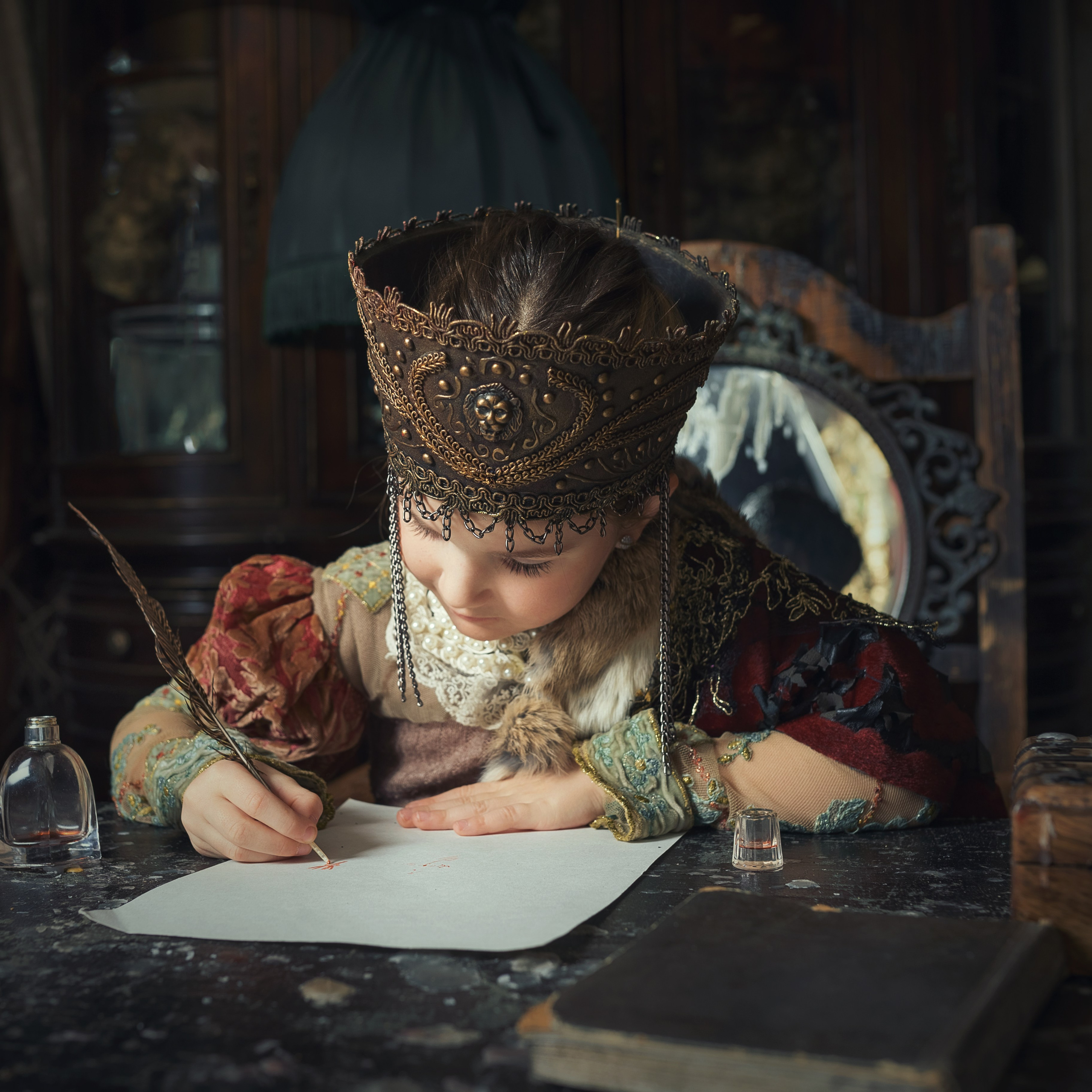 Сказочная фотосессия в студии в Москве. Актерское и модельное портфолио. Фотограф в Москве Екатерина Коломеец