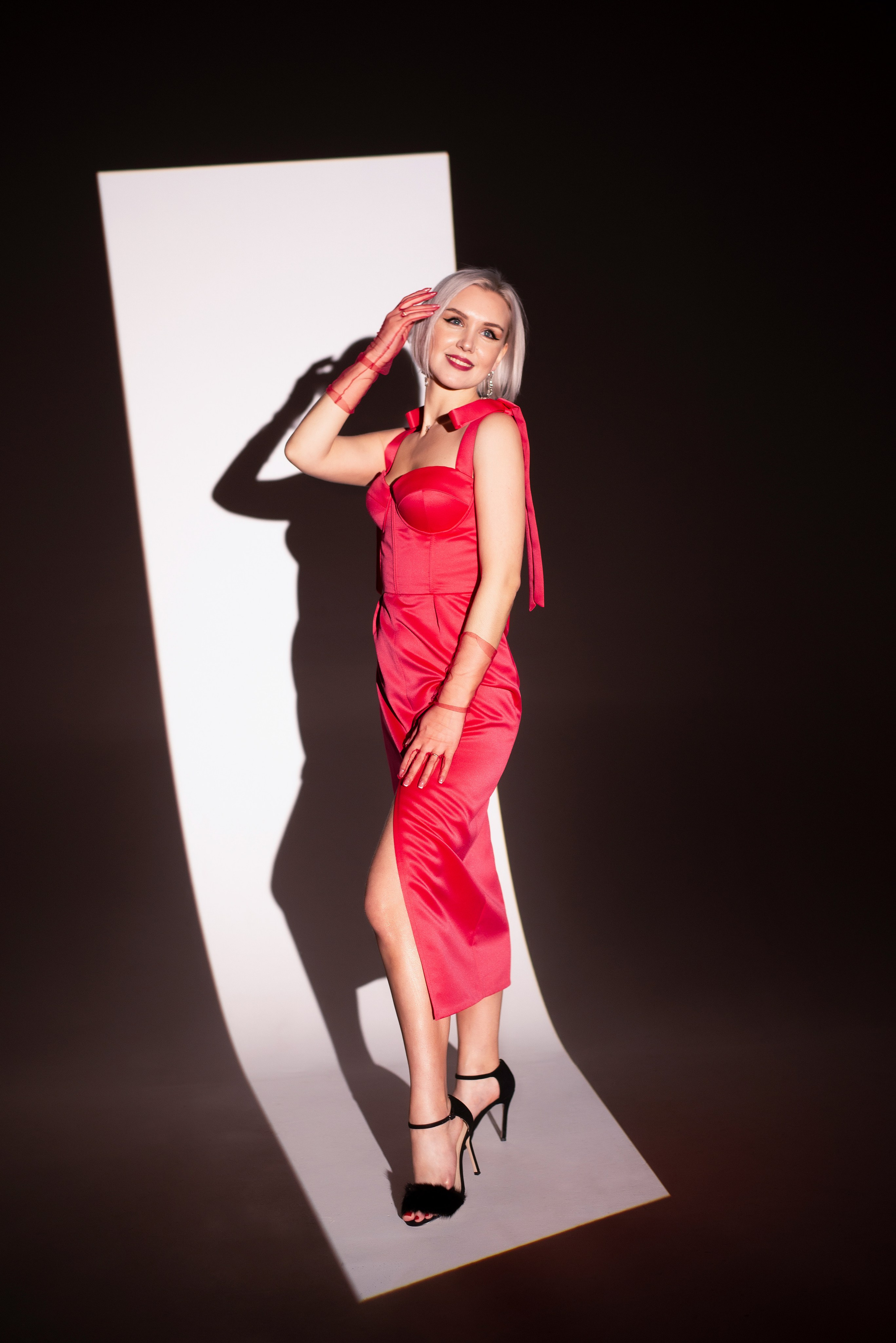 Валерия в фотостудии Black & White. Творческий фотограф Вологда