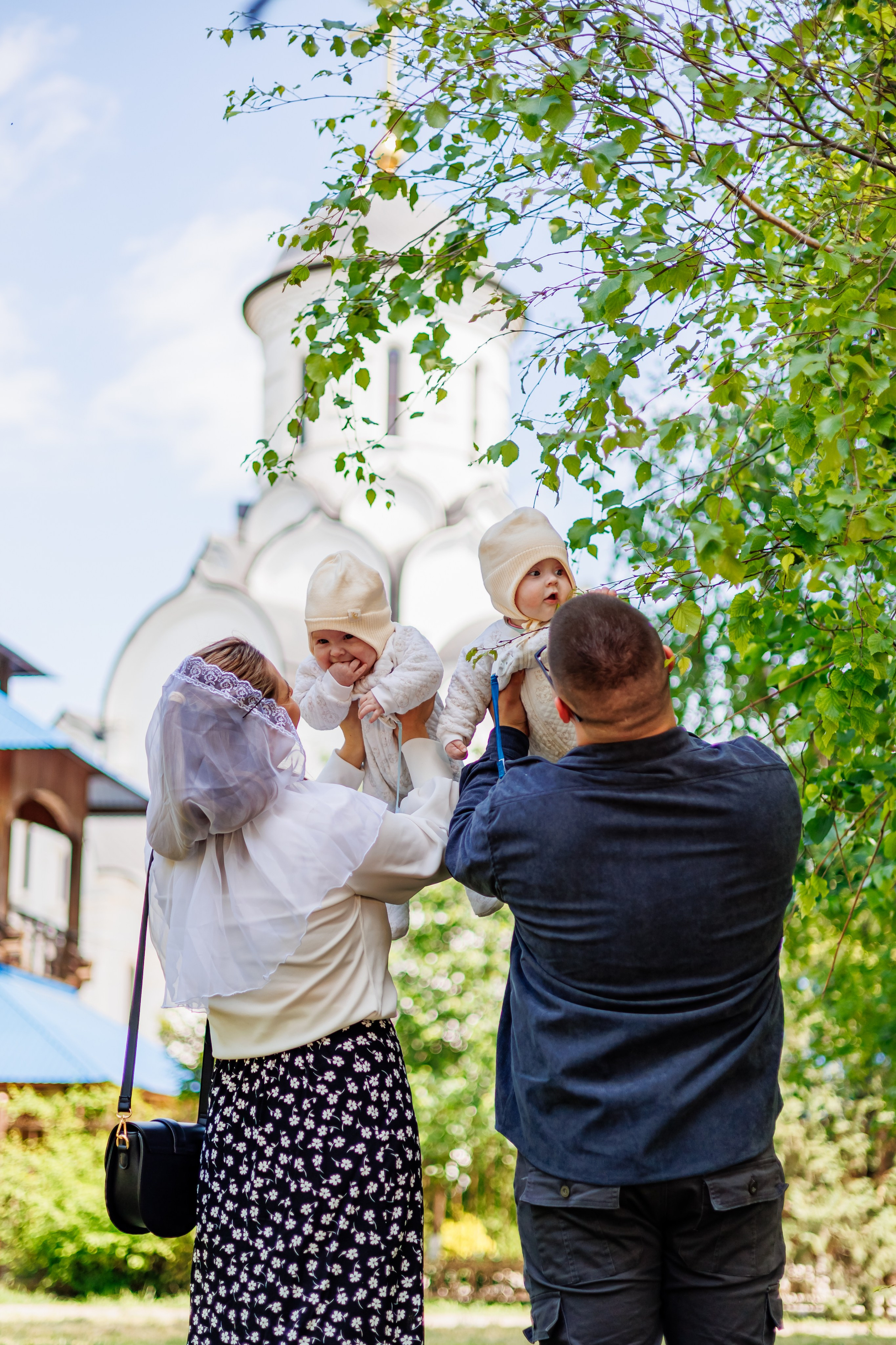 Крещение близняшек