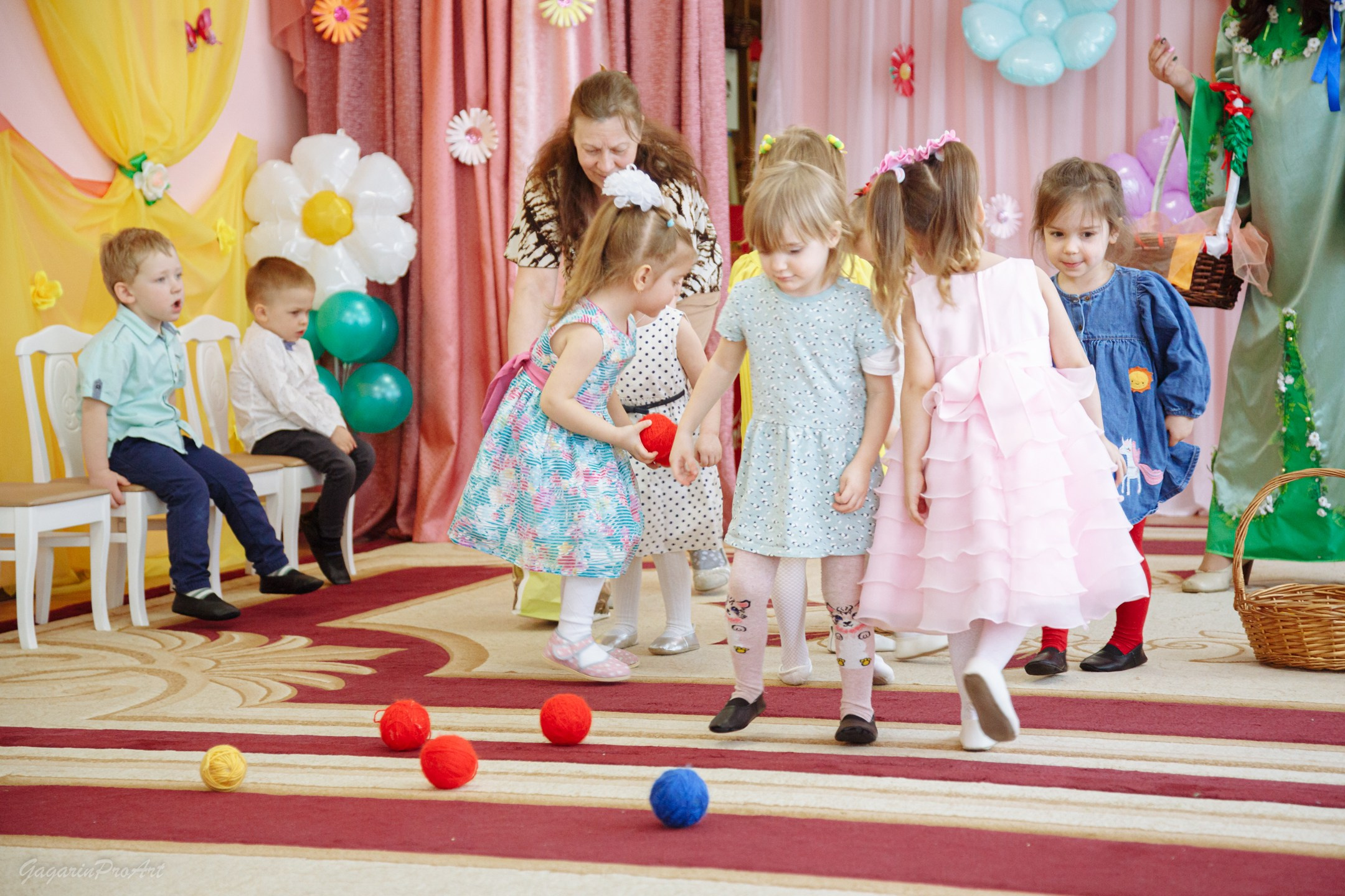 Репортаж в саду на утренник. GagarinProArt