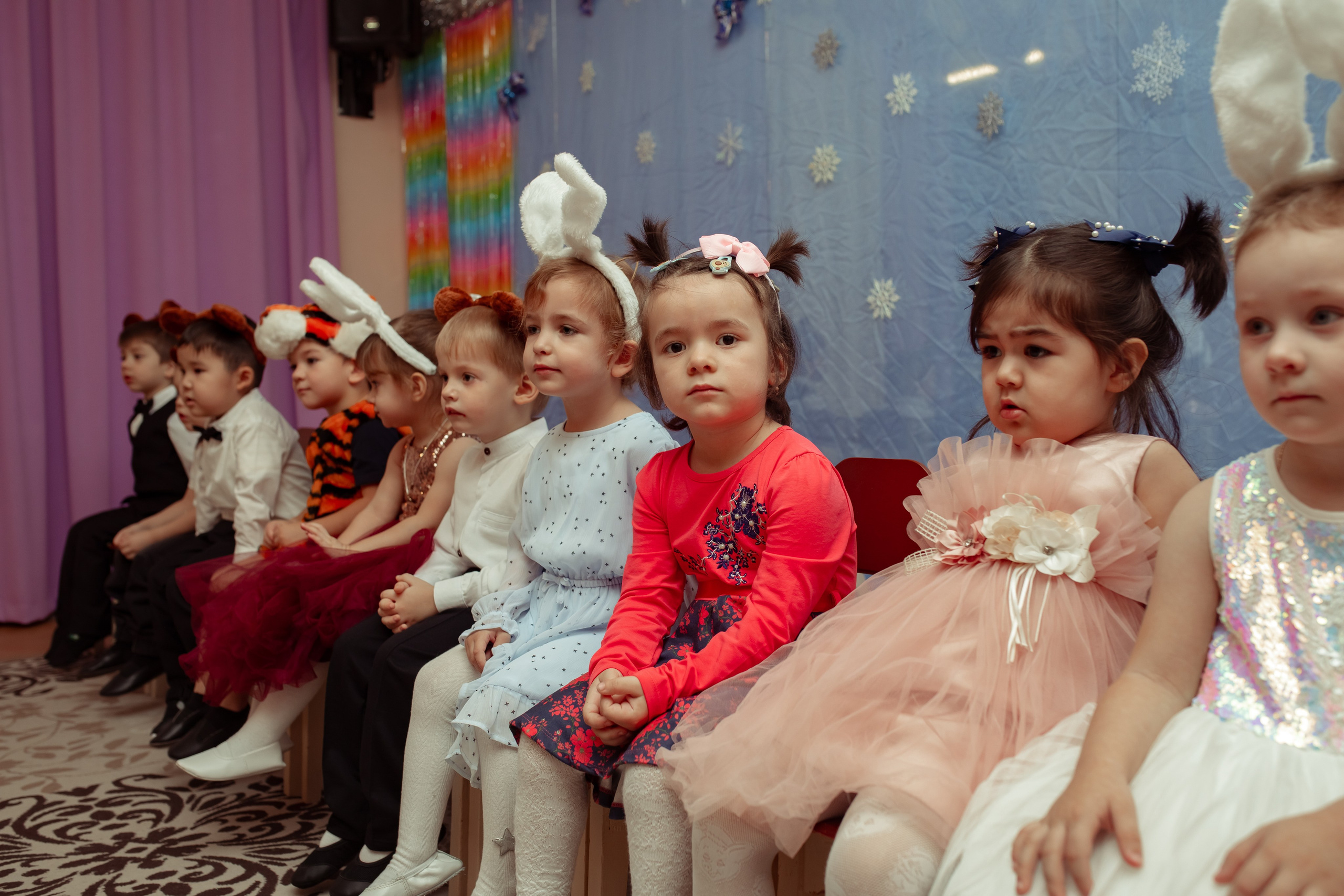 Новогодний утренник в детском саду. Семейный и детский фотограф в Москве Дорогова Екатерина