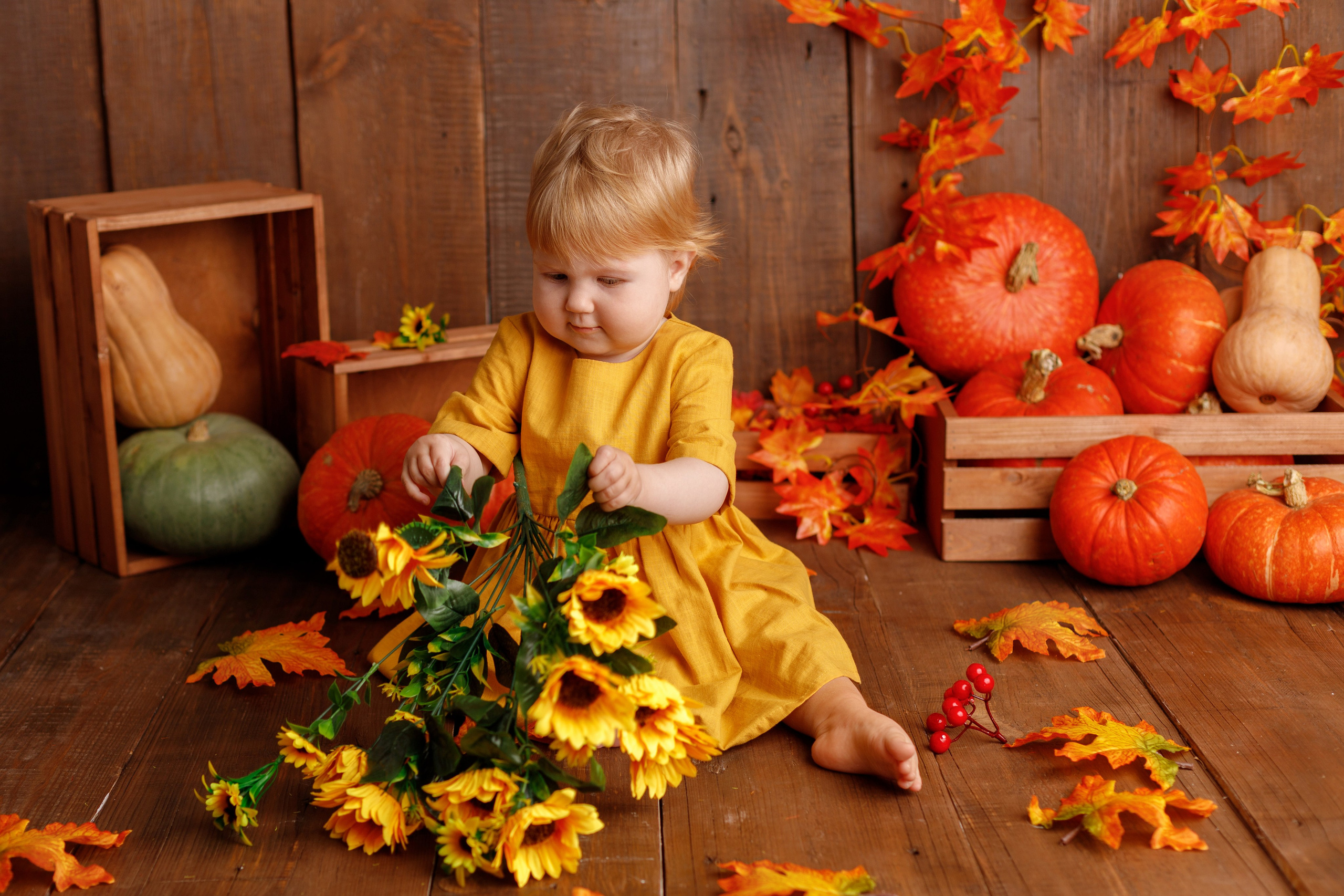 Осенний фотопроект. Фотограф новорожденных, детский фотограф в г. Оренбурге Екатерина Козлова