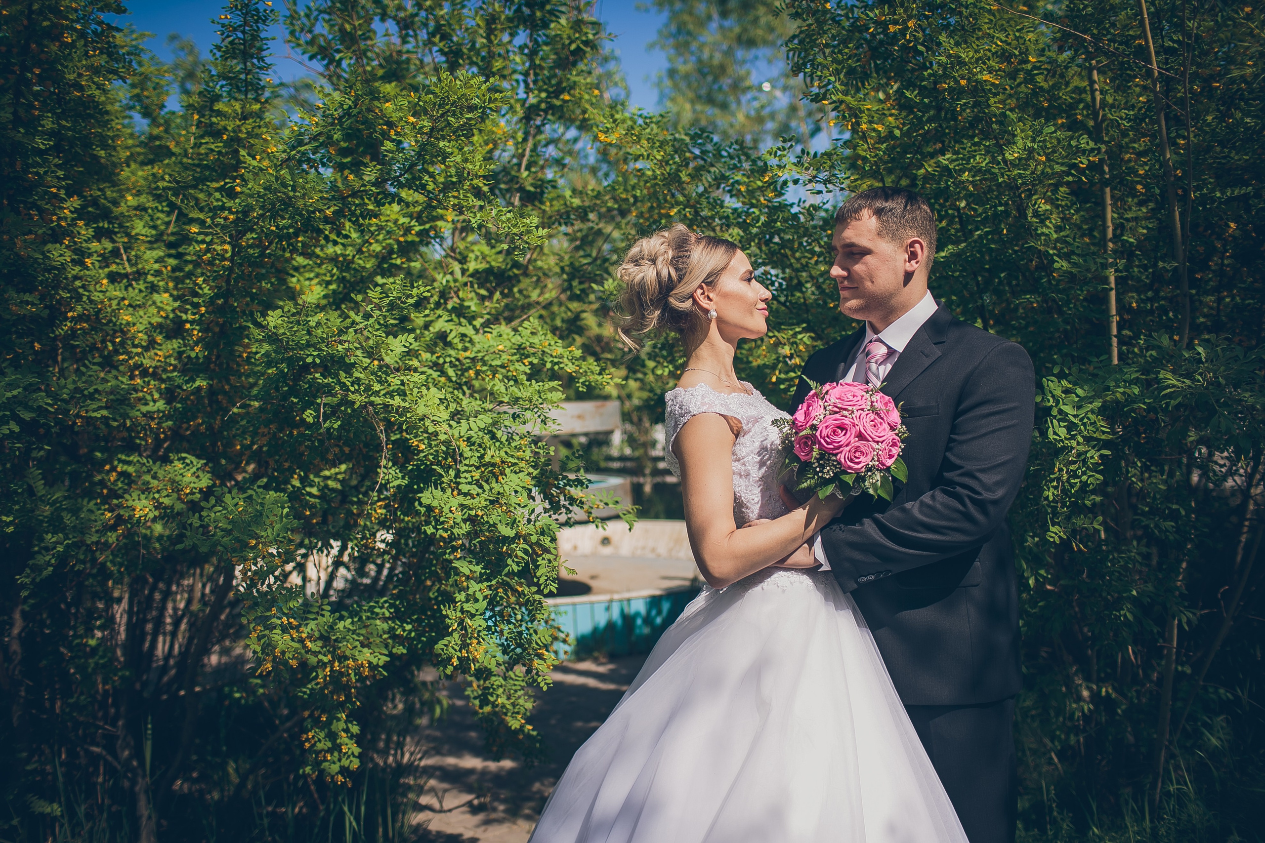 Летнее свадебное фото. Фотограф Надежда Куин, Якутск